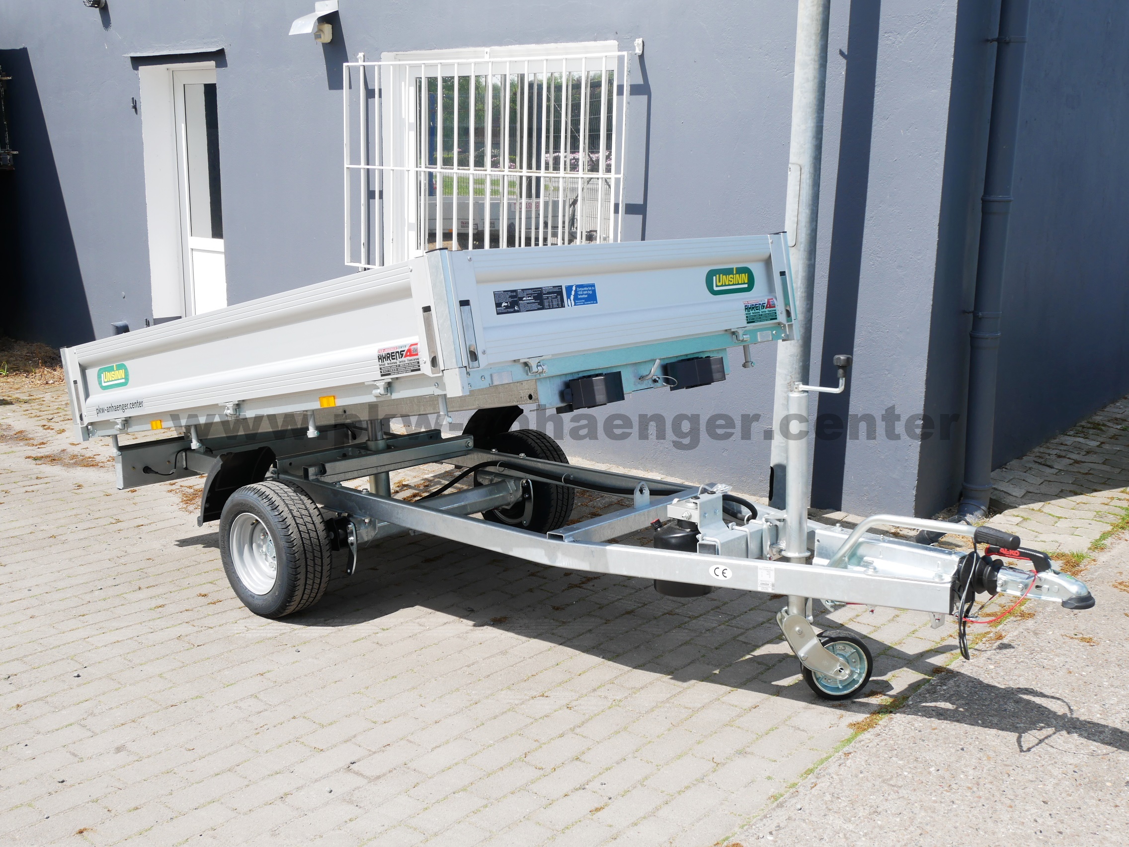 UNSINN WEB-HK2315-13-10 1300kg 230x150x30cm Rückwärtskipper mit PUMPless