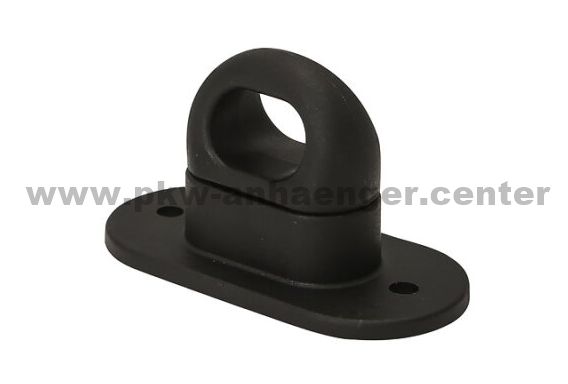 Kunststoff Drehverschluss schwarz für Ovalöse