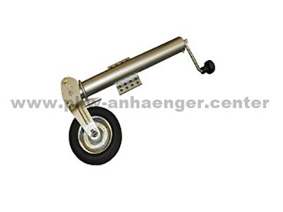 Automatik-Stützrad 60mm mit Flansch oben für Hapert Anhänger