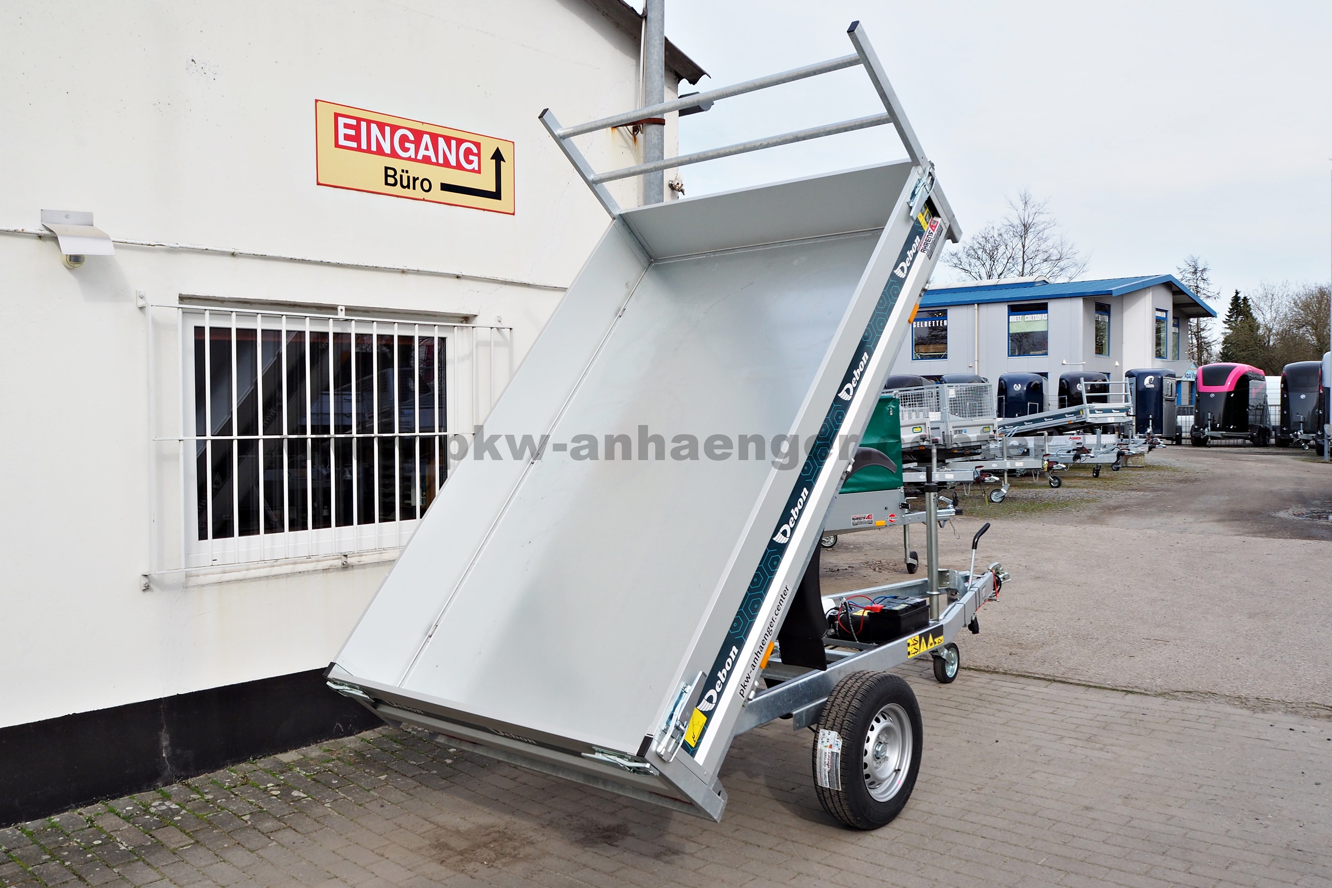 CHEVAL LIBERTE PW0LUX 1500kg 250x155x30cm Rückwärtskipper