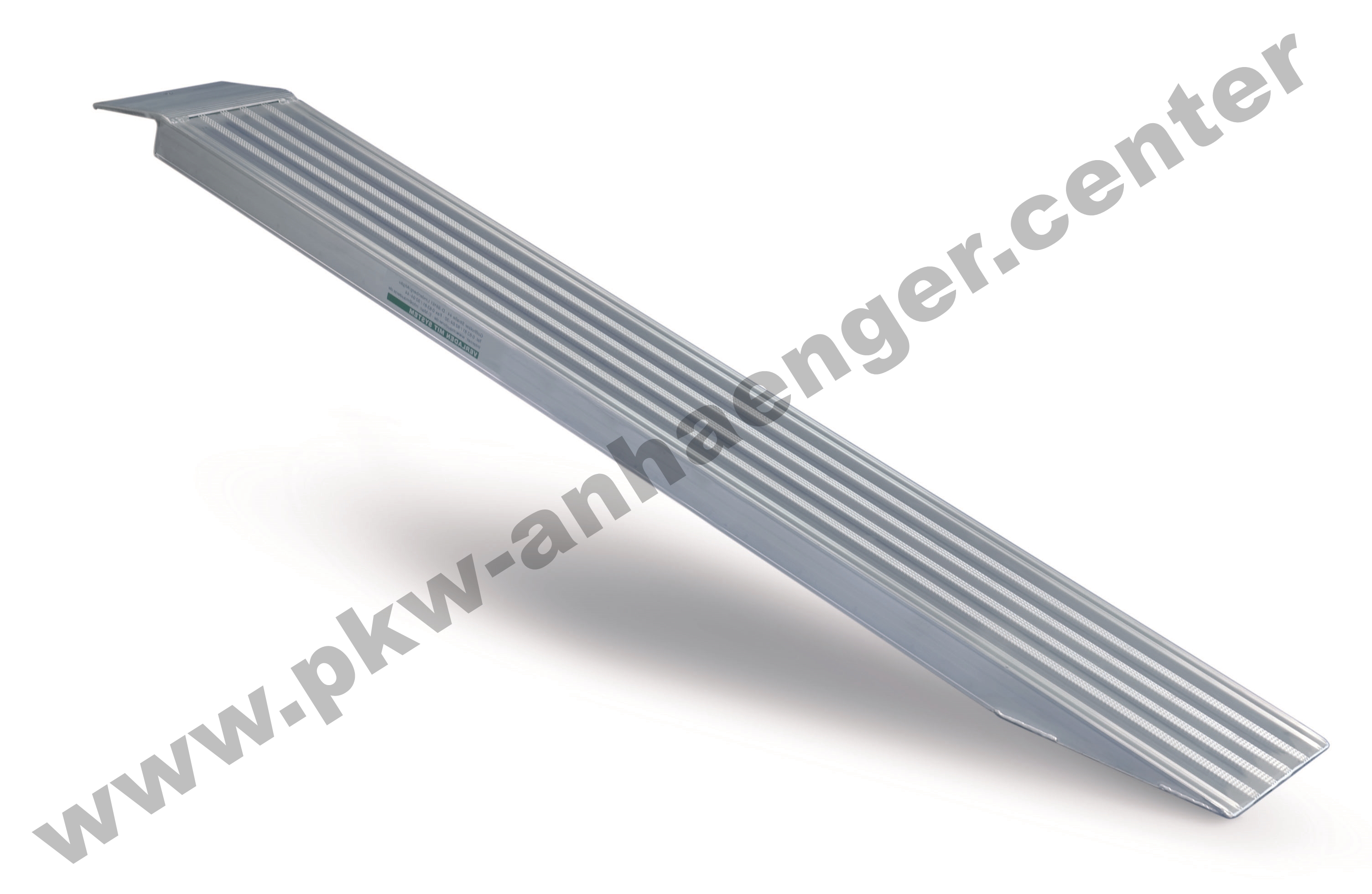 Alu-Auffahrschiene ohne Rand 250x25cm