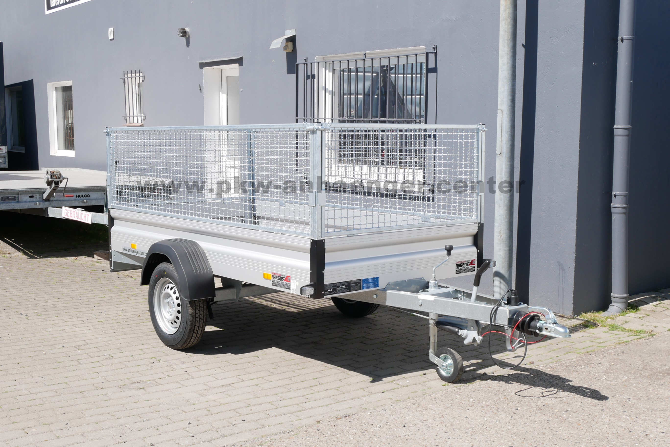 UNSINN WEB-T2512-13-13 1300kg 250x125x90cm Gitteraufsatz Kastenanhänger
