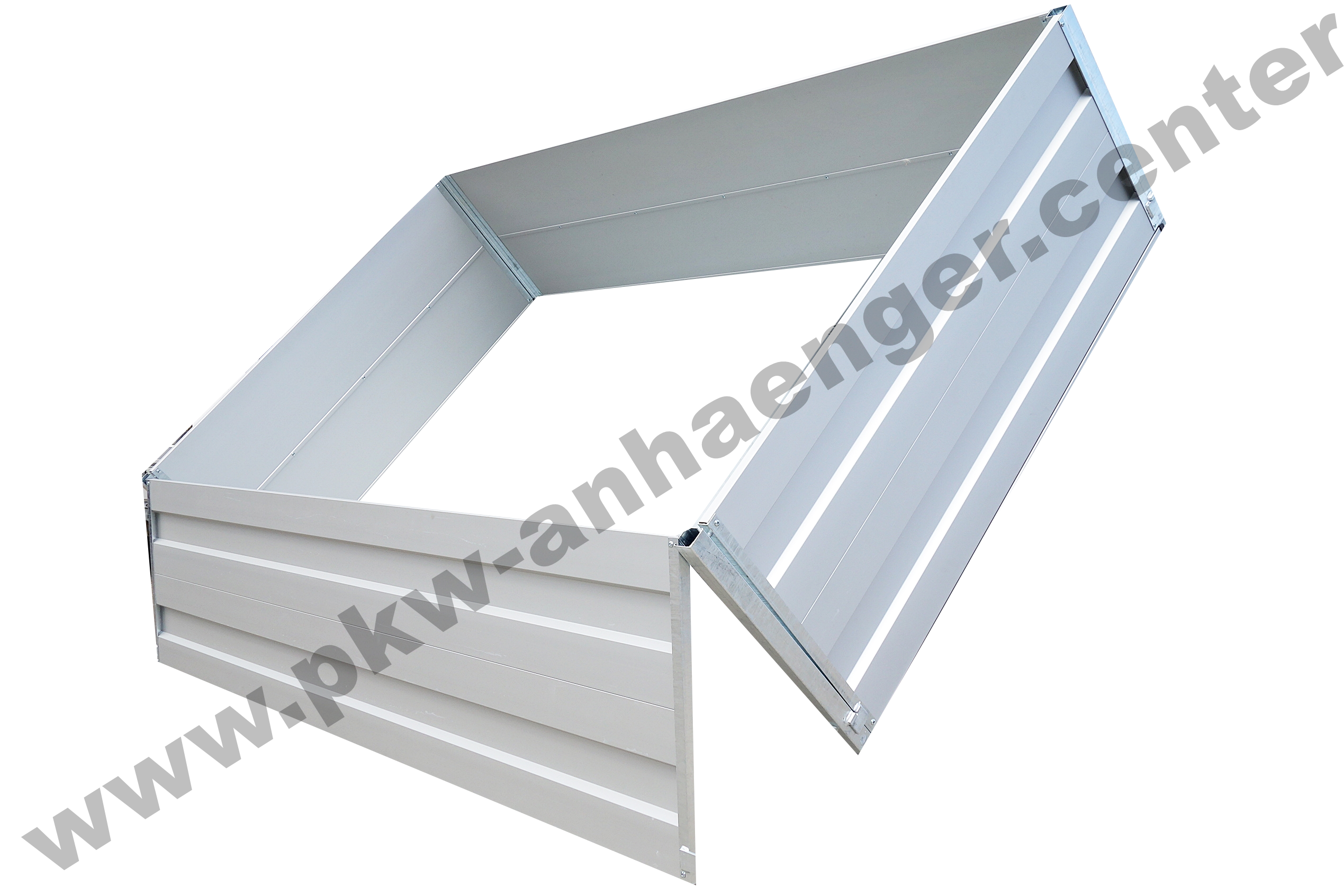Bordwandaufsatz 70cm Alu pendelbar für Hapert COBALT und AZURE 405x200cm