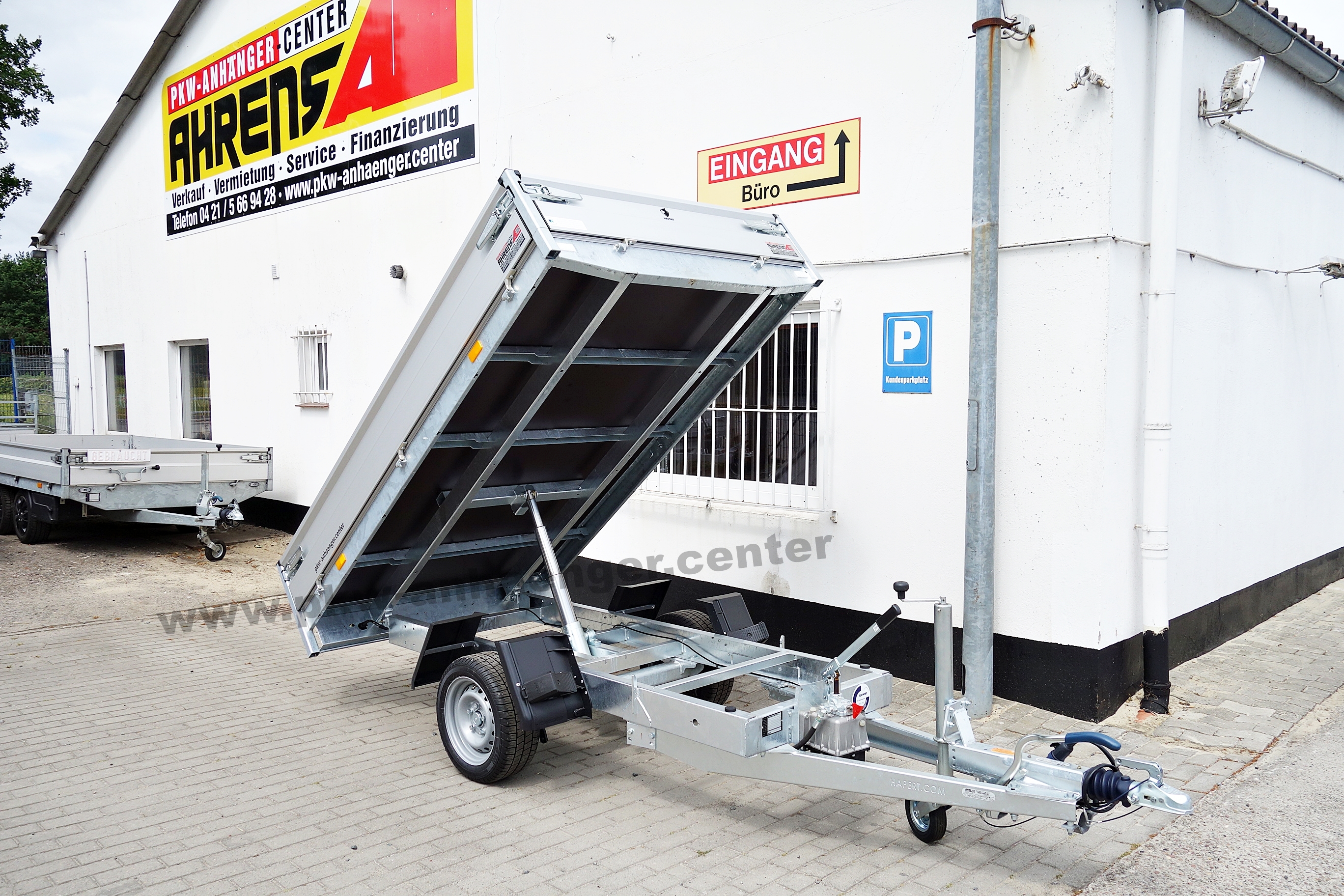 HAPERT COBALT HB1 1500kg 260x150x30cm Rückwärtskipper