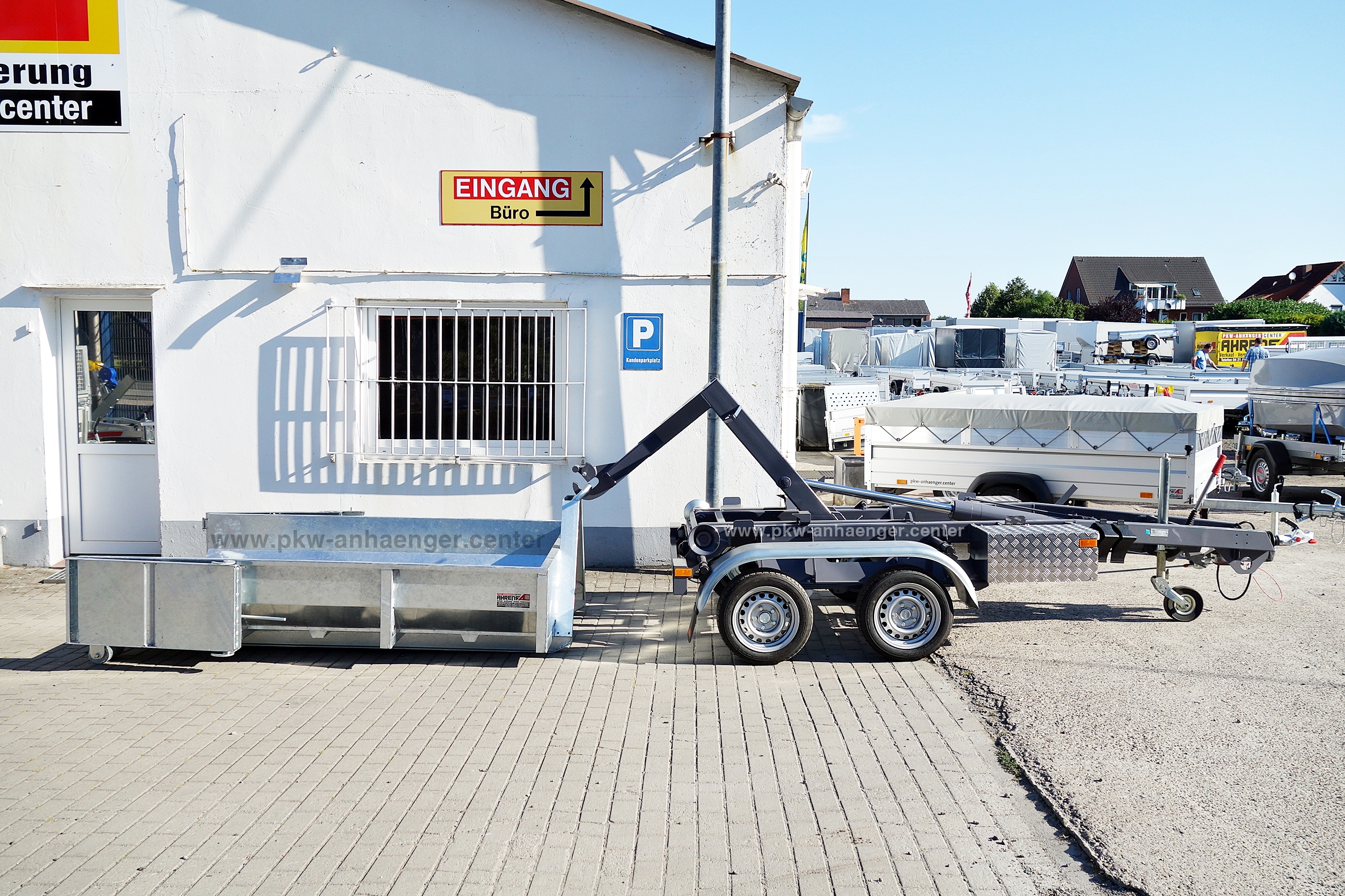 Absetzmuldenanhänger KONOS35 Tandem Container Anhänger 3500kg