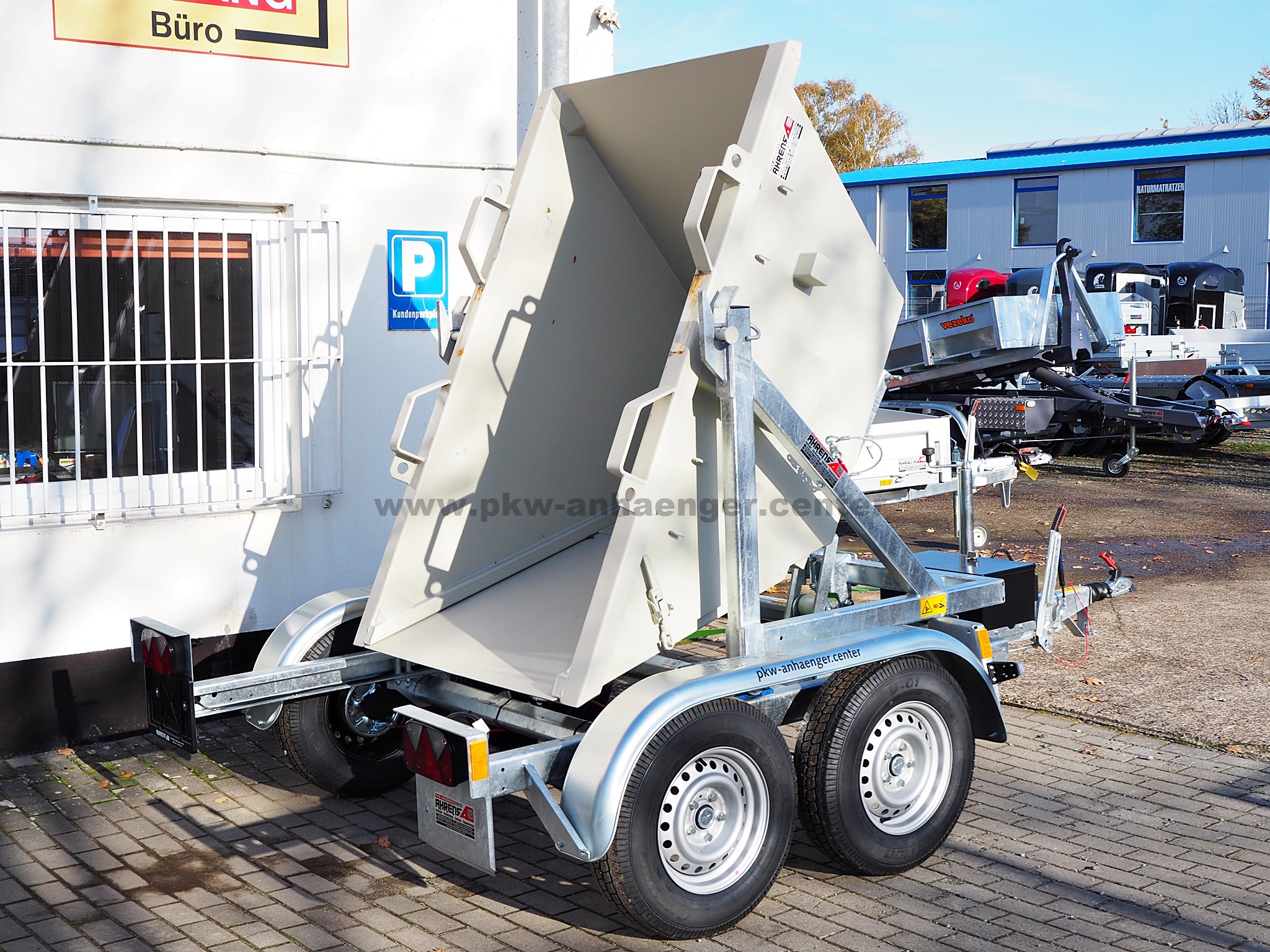 Absetzmuldenanhänger FOXX Containeranhänger 2600kg