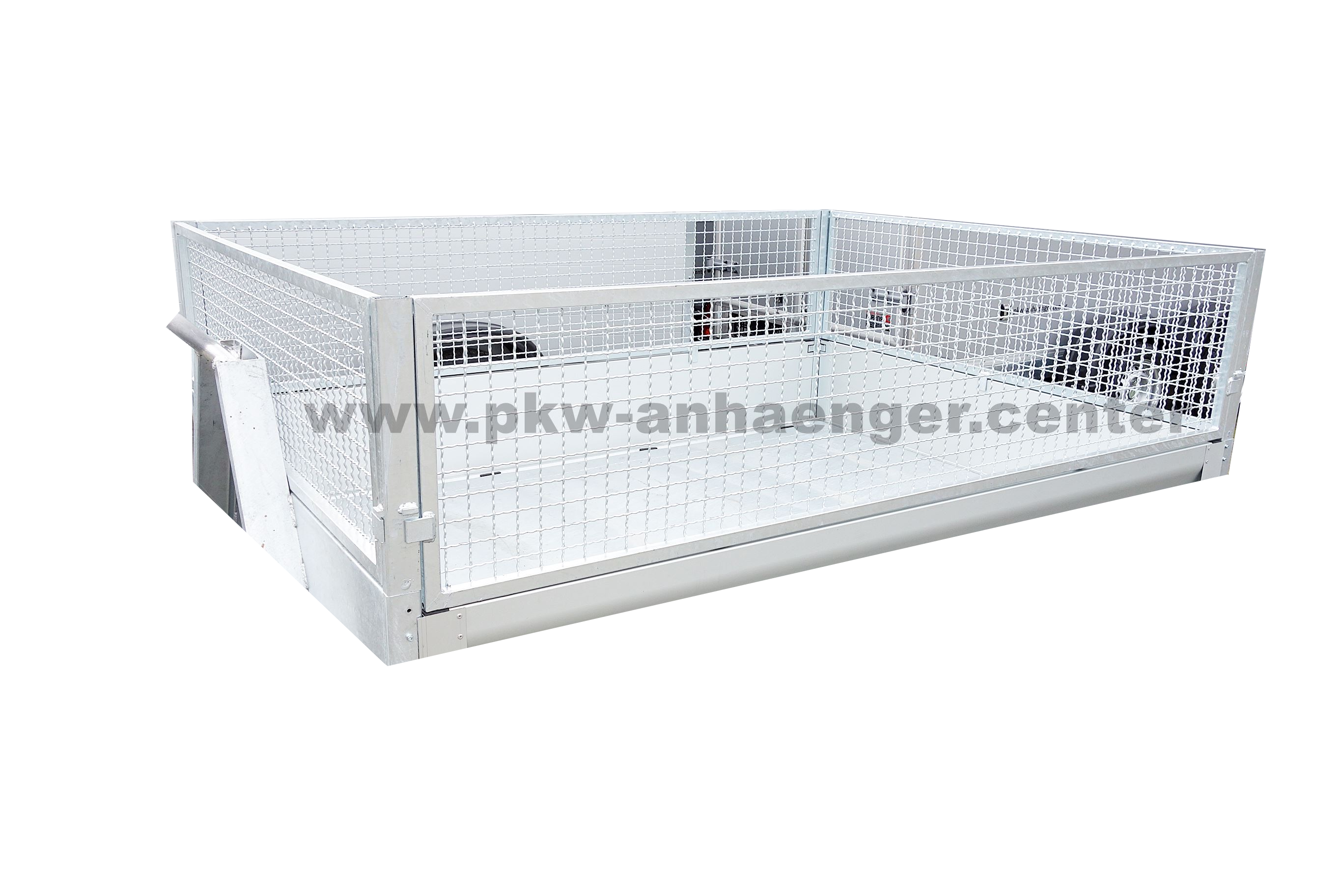 Gitteraufsatz 247x178x55cm für Pritsche Containeranhänger KONOS35 Tandem