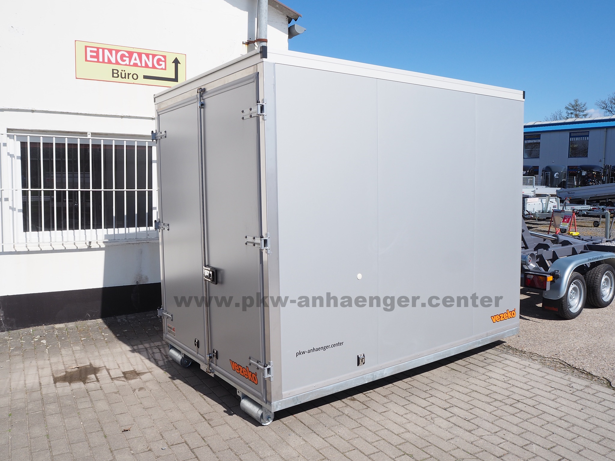 Abrollkoffer 250x170x200cm für Absetzmuldenanhänger KONOS