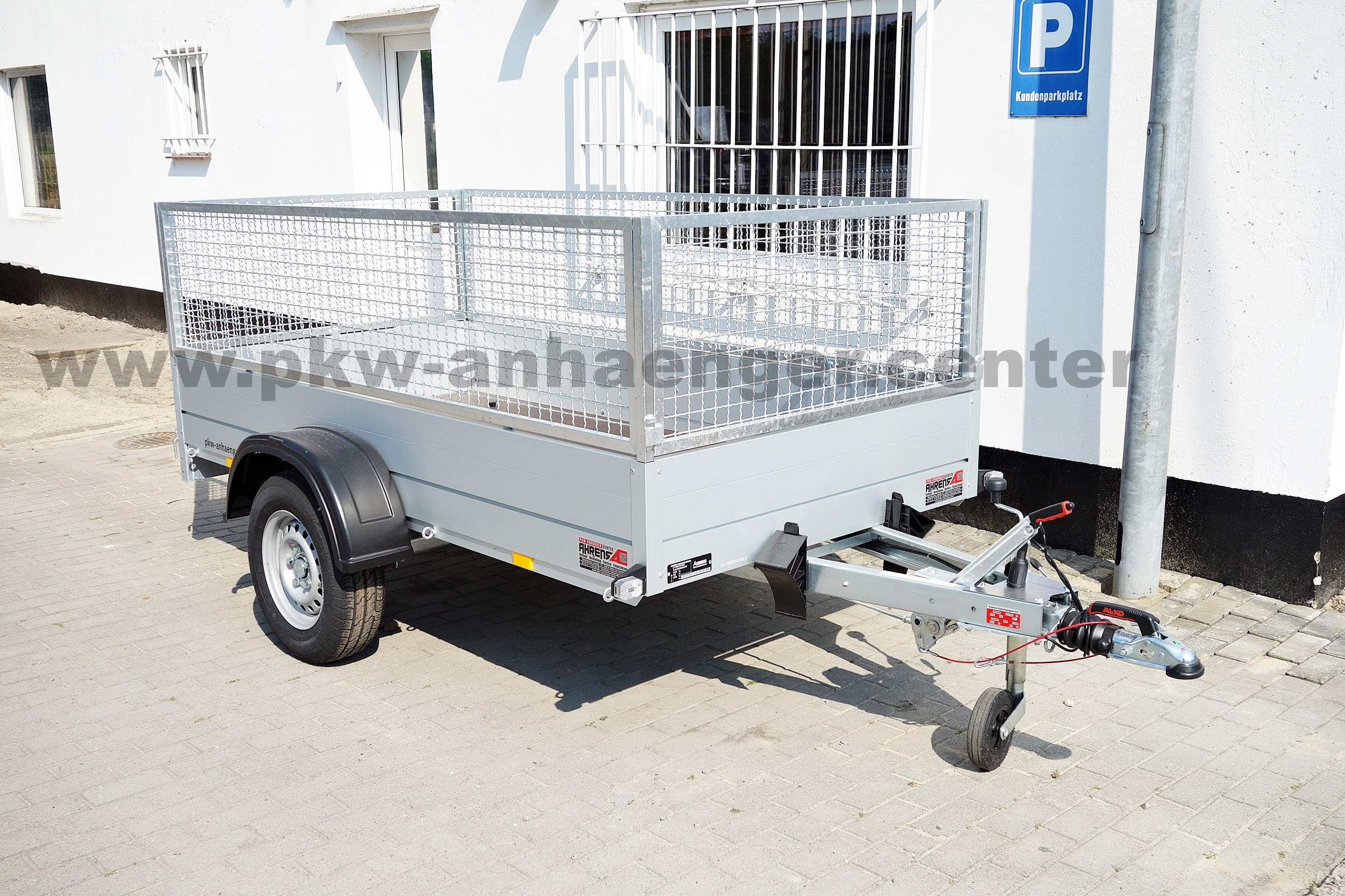 a-AN-1200-251x126x85-Gitteraufsatz-1 Anssems GTB 1200 251x126 mit Gitteraufsatz Pkwanhänger