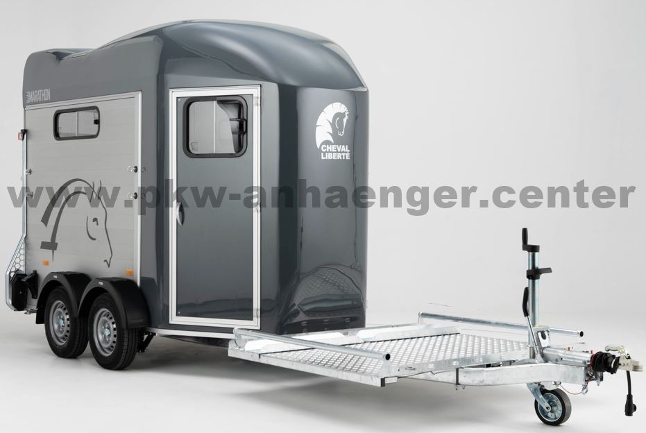 Cheval Liberte MARATHON 2er Pferdeanhänger Kutschenplattform Cheval Liberte MARATHON 2er Pferdeanhänger Kutschenplattform