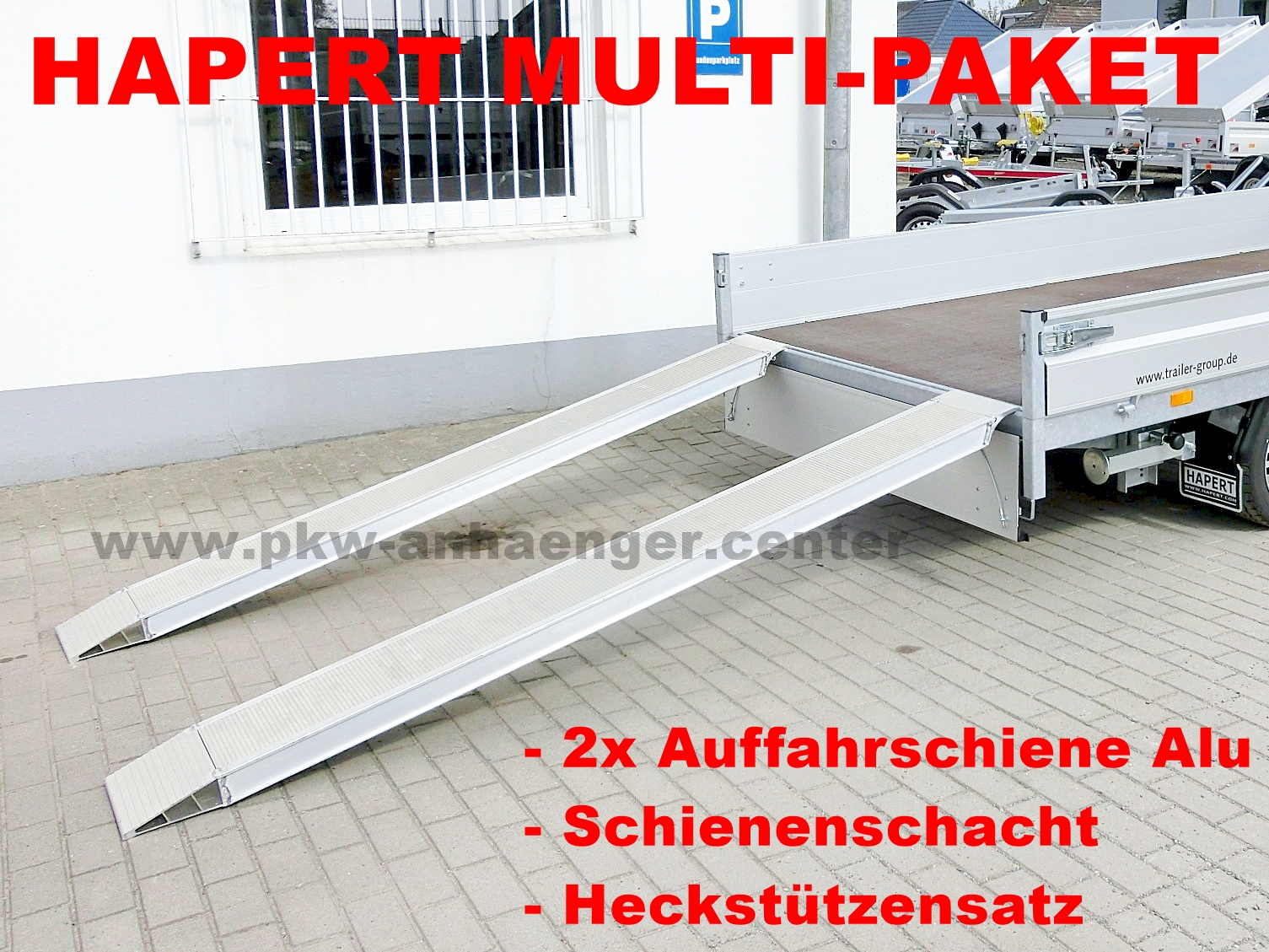 a-HA-Auffahrschienen-1 Auffahrschienen und Stützen Hapert Hochlader und Kipper