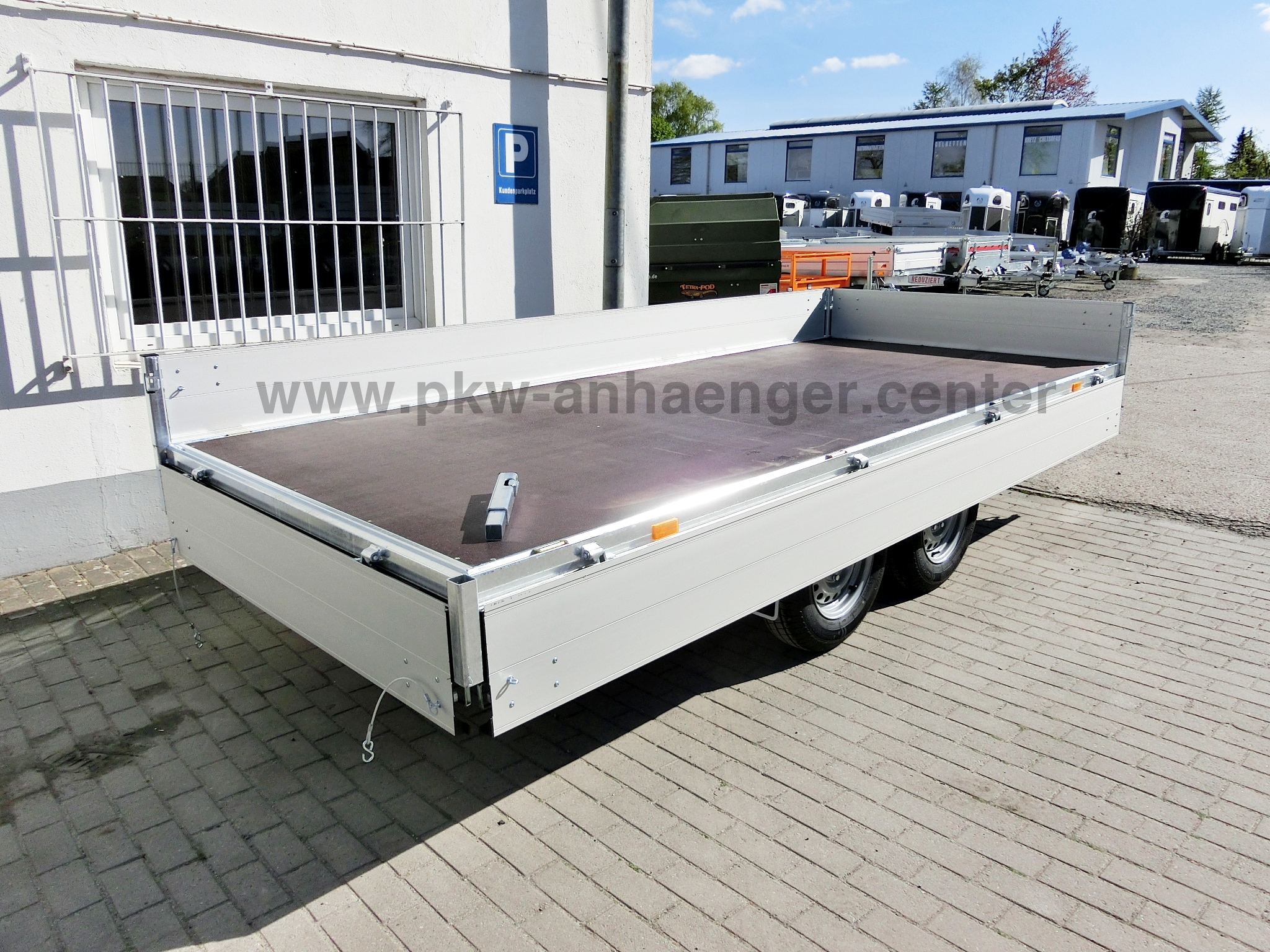 A-HA-2000-405x180x30-8-w HAPERT AZURE-H2 2700kg 455x200x30cm Pritschenhochlader niedrig 13"