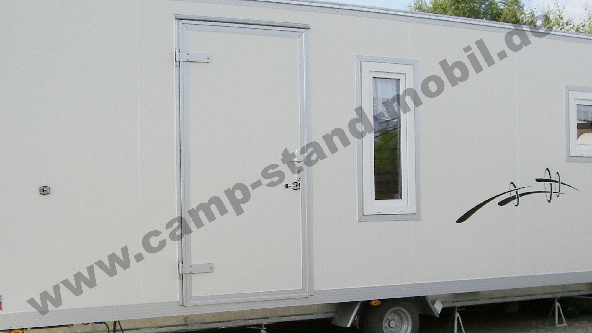 a-Aufbau-in-weiss Außenfarbe in weiß für Camp Stand Mobil