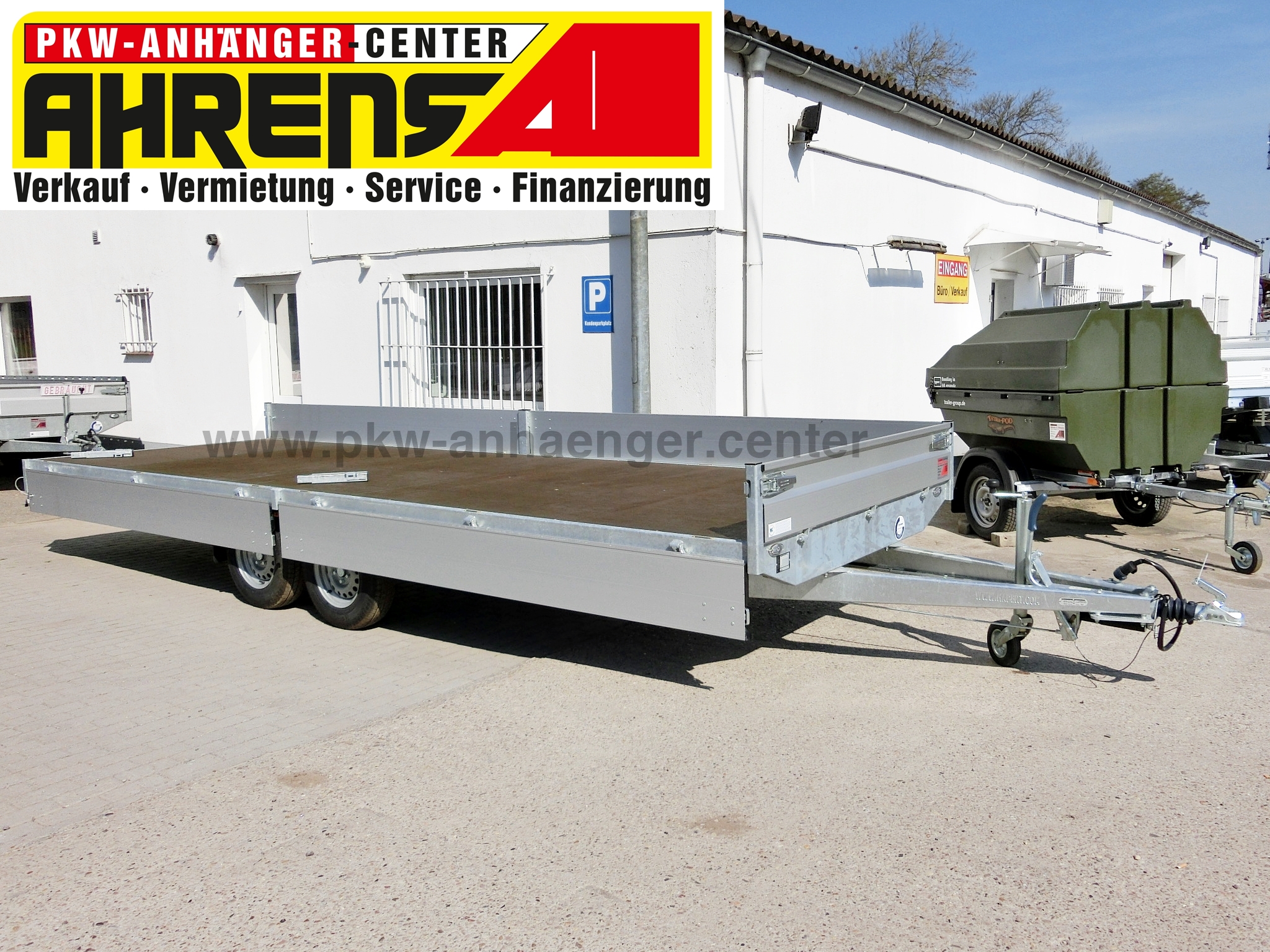 A-HA-2700-505x200x30-7-w Hapert Azure H2 Hochlader 5x2m 2,7t niedriges Fahrwerk 13 Zoll