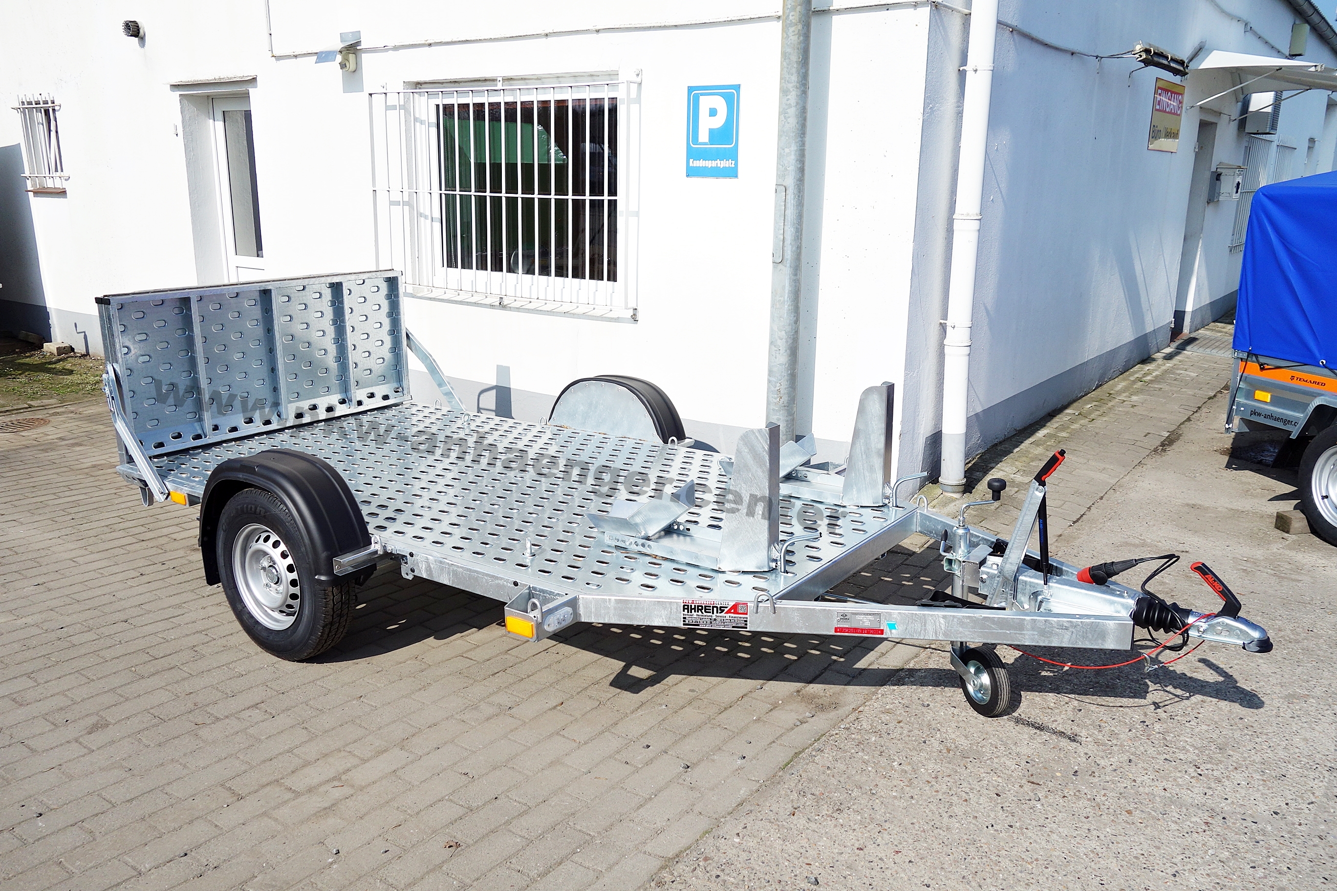 a-VE-Motovan-B13-1 Vezeko MOTOVAN-B13 1300kg 285x157cm 2er Motorradanhänger
