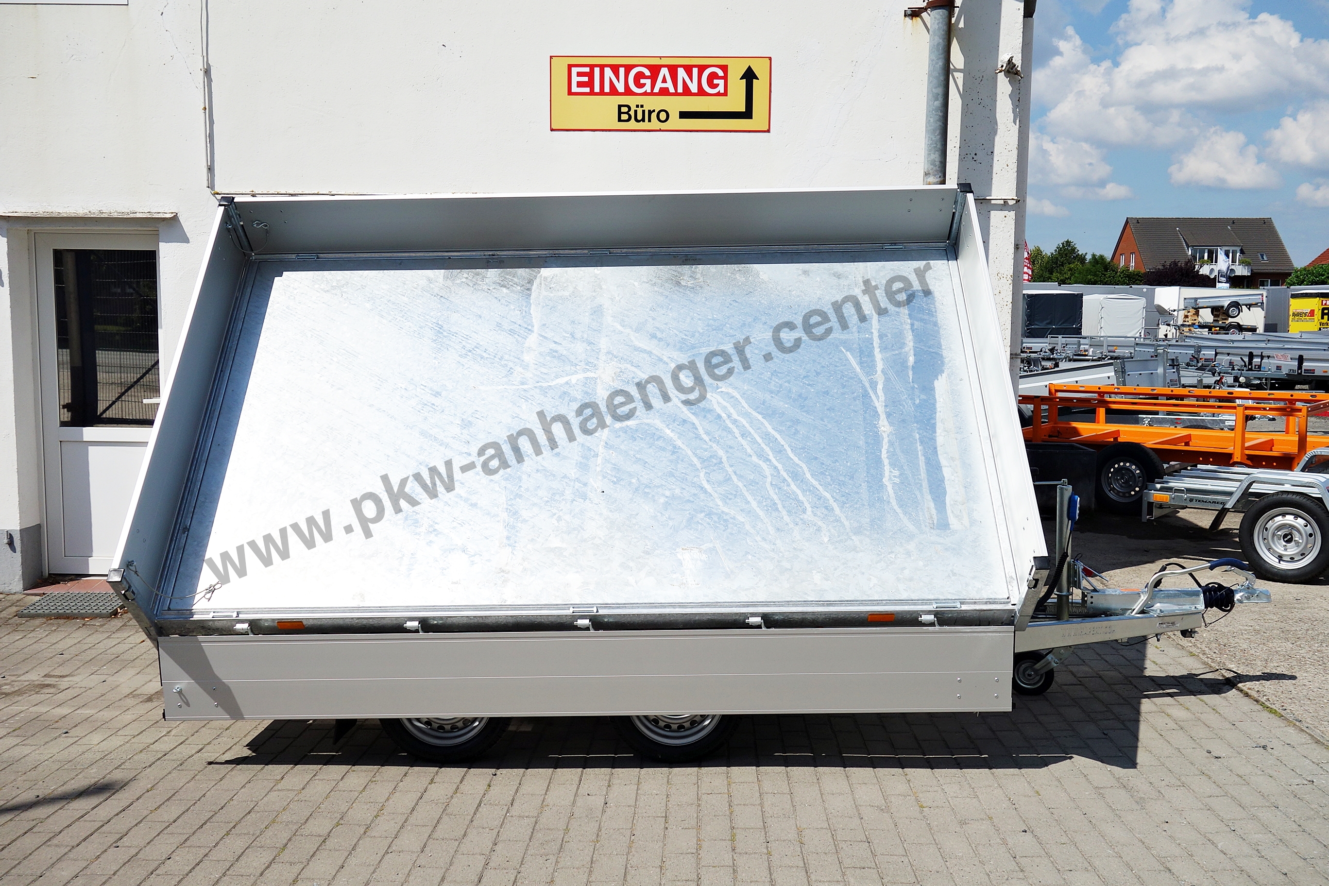 A-HA-2700-305x180x30-Ferro-Schienen-St-t-8-w Pkwanhänger Dreiseiten Kipper 2700kg 335x180x30 Cobalt HM2