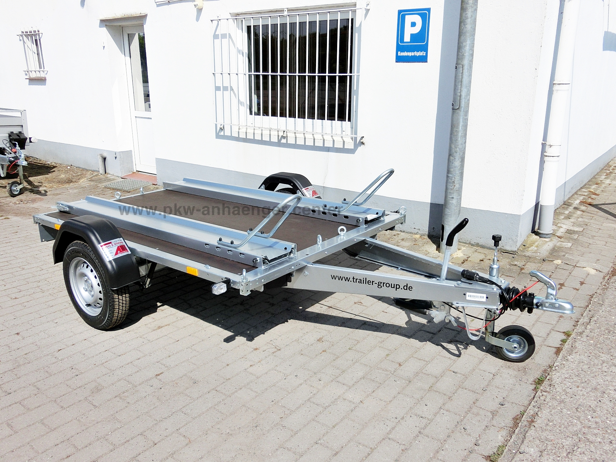 a-ST-2er-Motorrad-Holzboden-1-w Motorradanhänger STEMA STLP 850 210x153cm