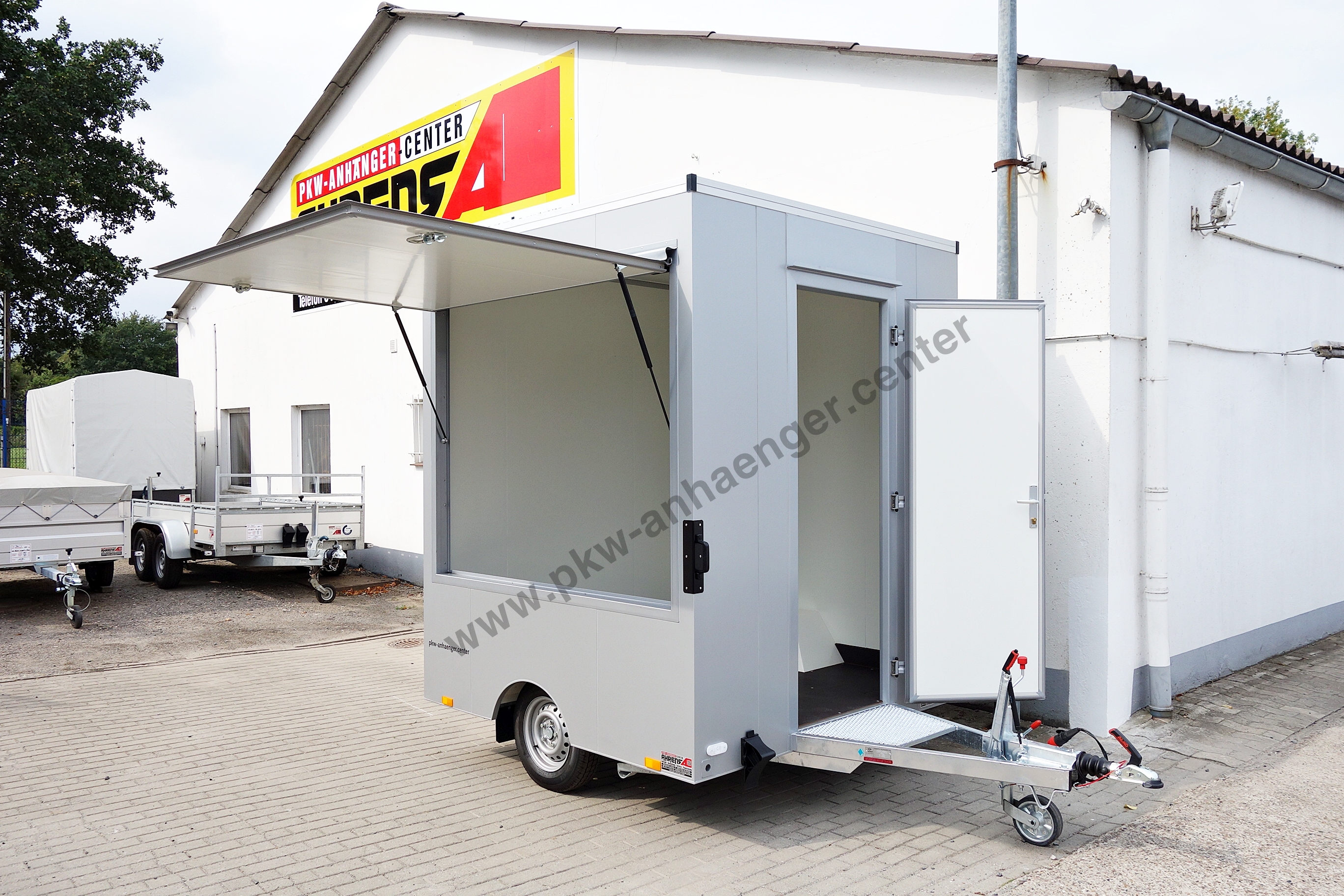 a-Seller-S-6-w Verkaufsanhänger Imbissanhänger Seller-S 1000kg 200x200x230cm