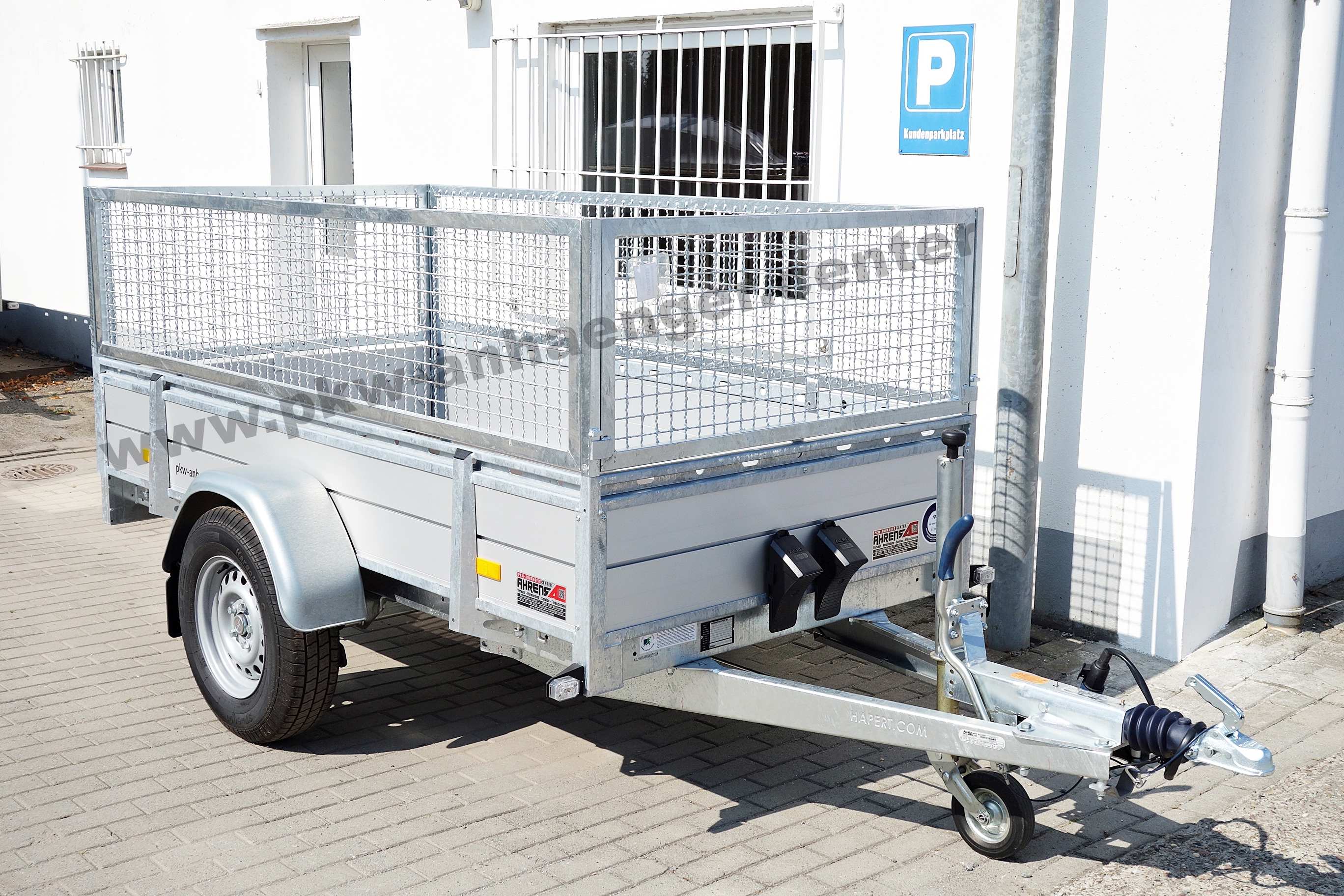 a-HA-1500-250x130x92-Alu-Gitterauf-2 Hapert Azure L1 Alu 1500kg 250x130cm mit Wellgitteraufsatz