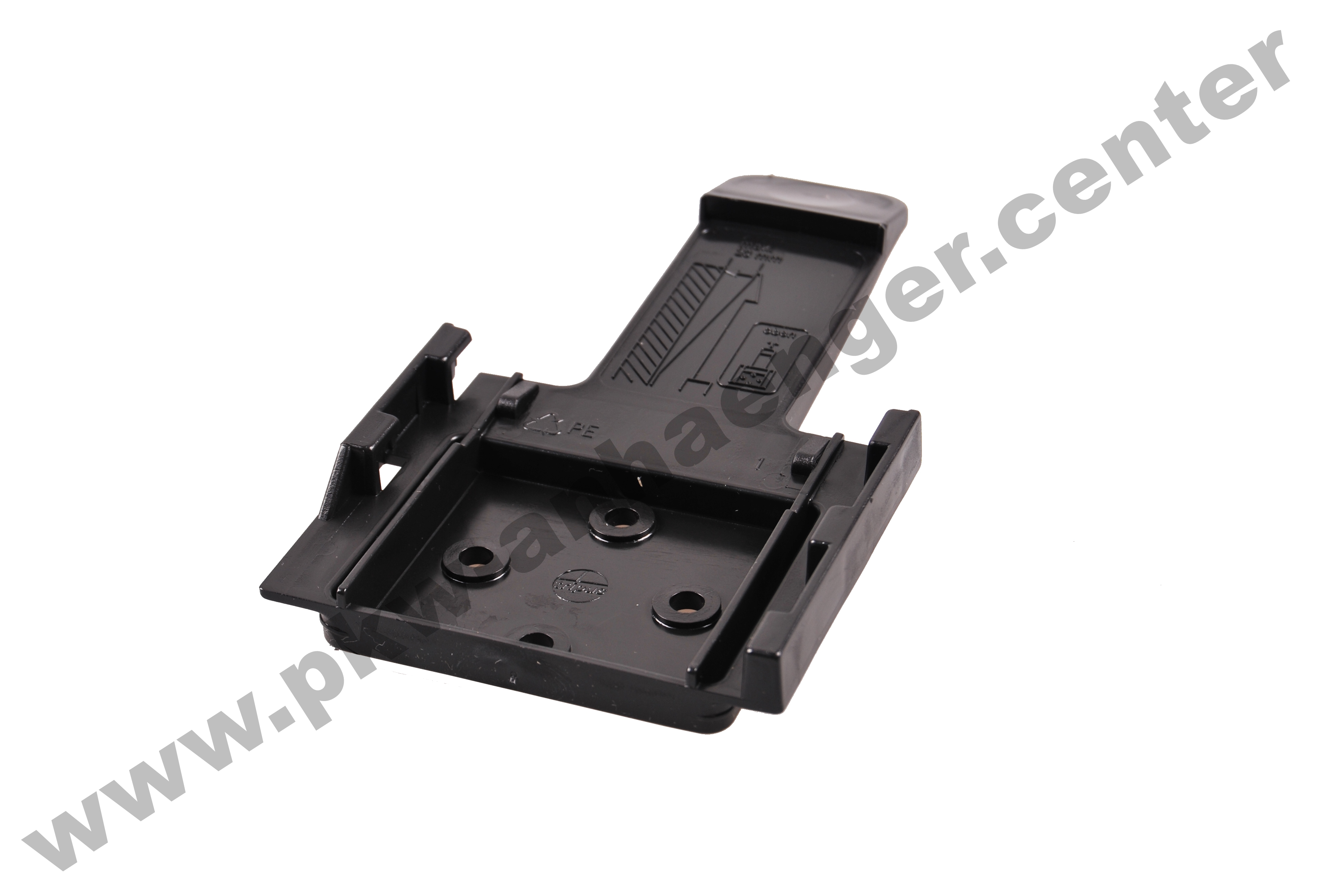 a-B40068-Keilhalter-schwarz Unterlegkeilhalter schwarz