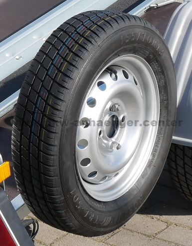 Ersatzrad mit Halter für Moto1 von Debon / Cehval Liberte