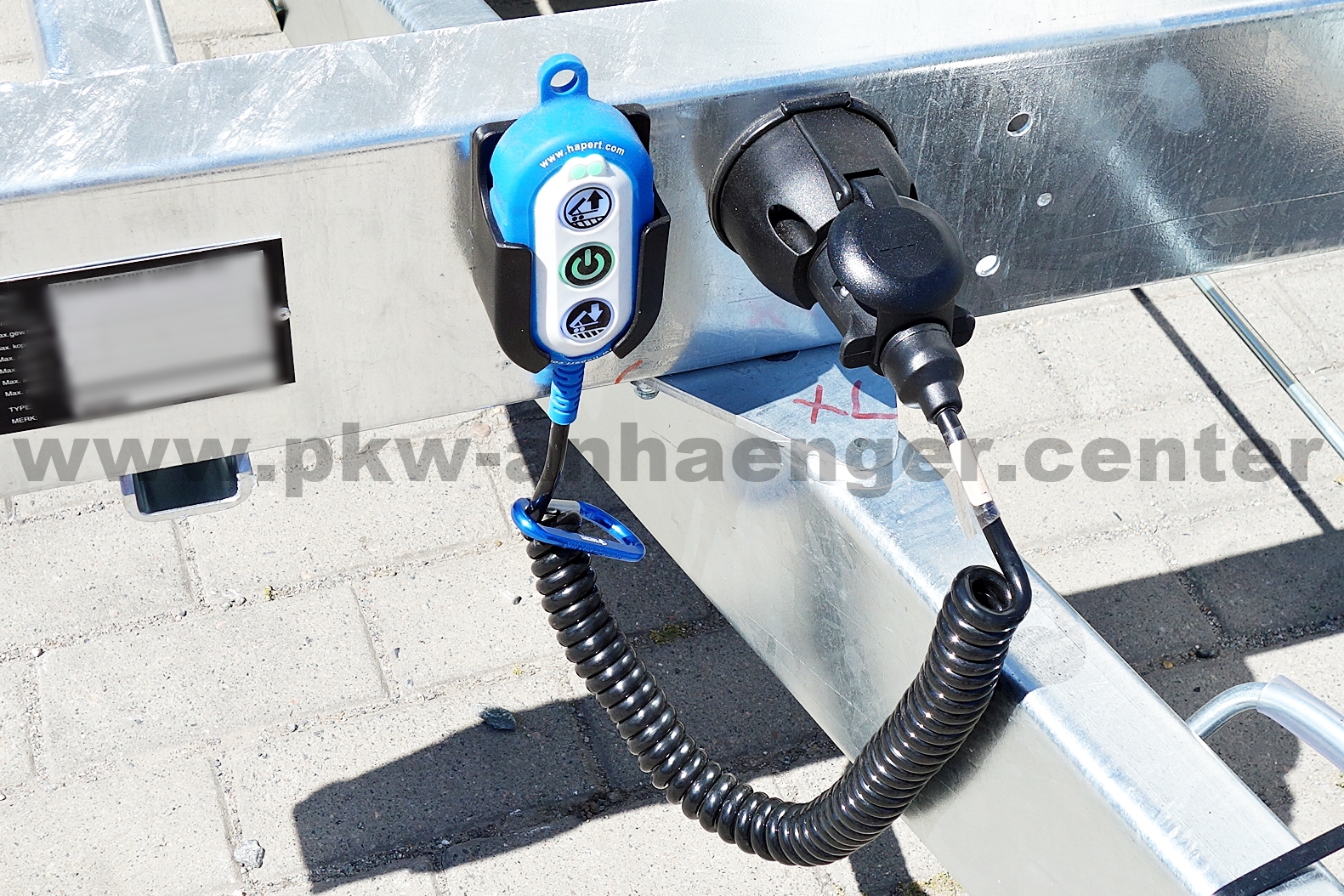 a-HA-E-Hydraulik-1 E-Hydraulik statt Handpumpe für Hapert Kipper