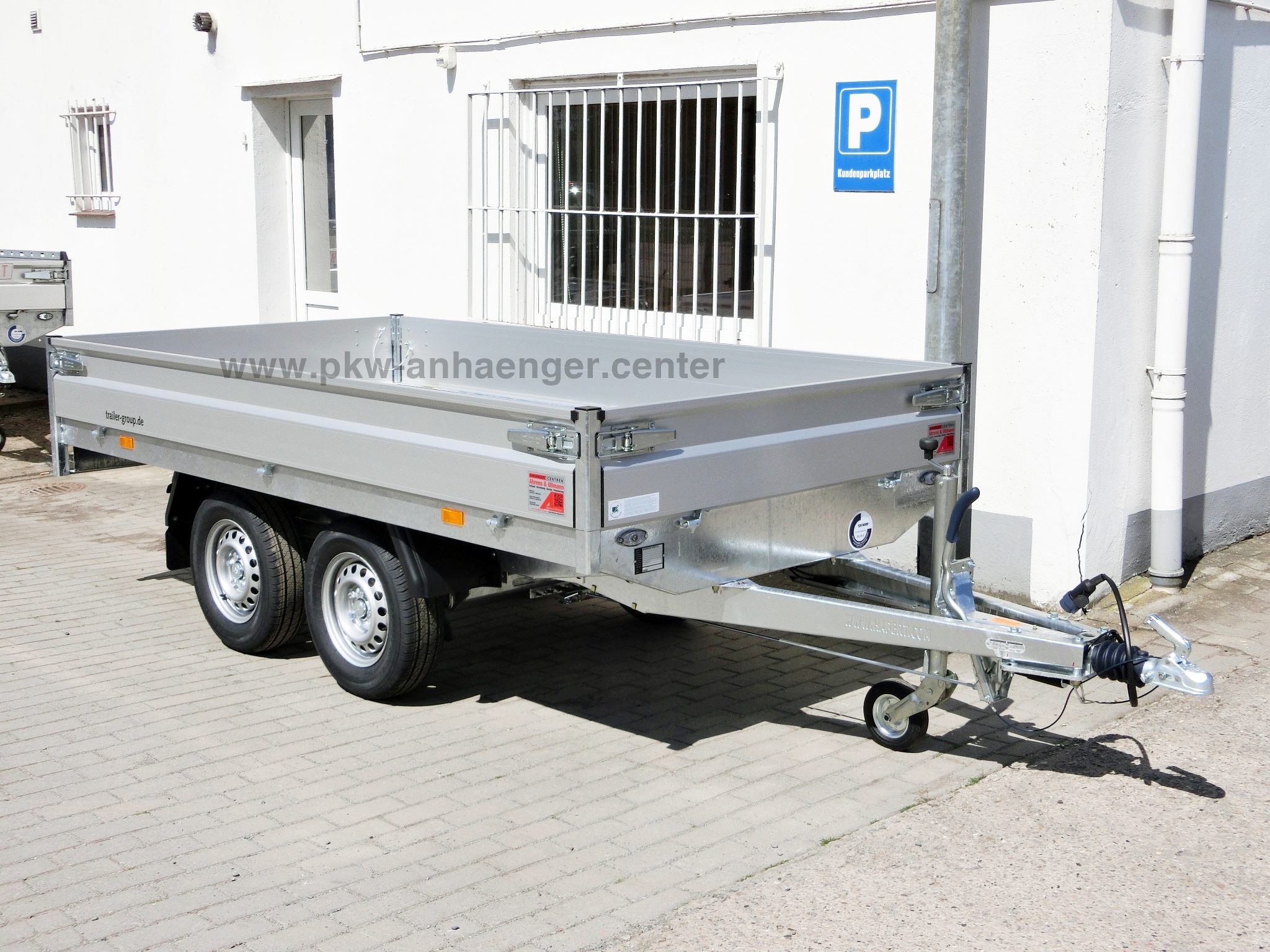 a-HA-2000-305x160x30-2 Planenanhänger Hochlader Hapert AZURE H2 2000kg 305x160x160cm