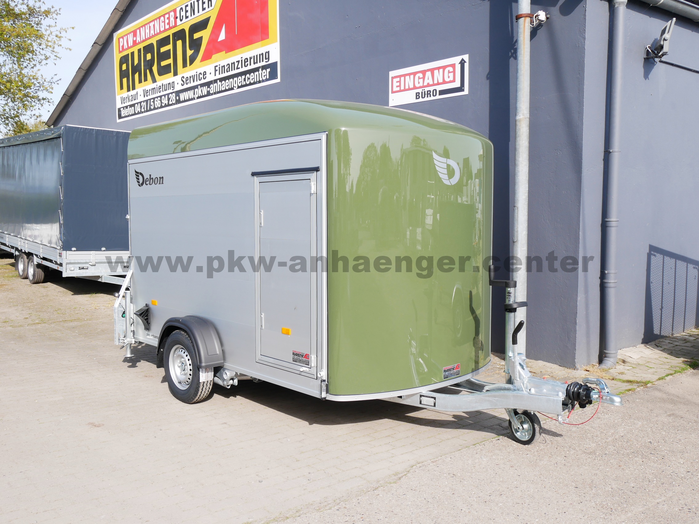 aCH-C400-gr-n-1 Cheval Liberte Roadstar C400 1300kg 310x165x195cm Kofferanhänger