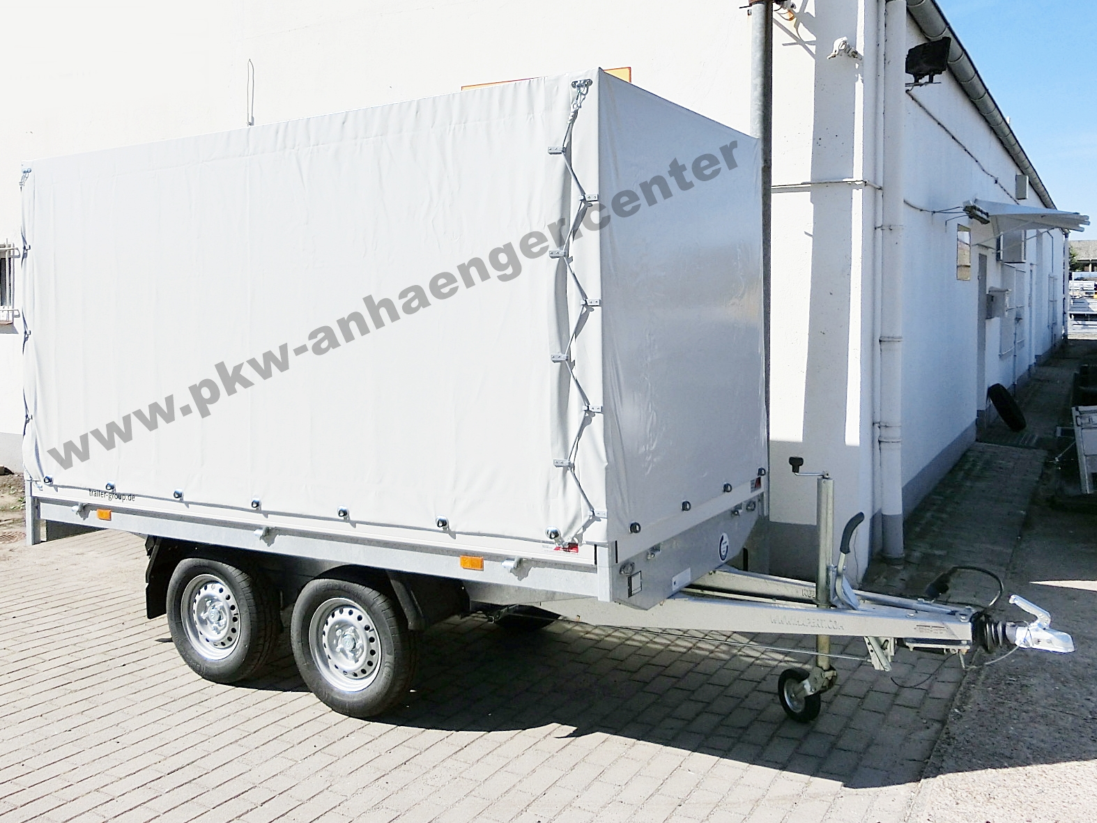 a-AL-2000-305x160x160-PG-grau-1 Planenanhänger Hochlader Hapert AZURE H2 2000kg 305x160x160cm