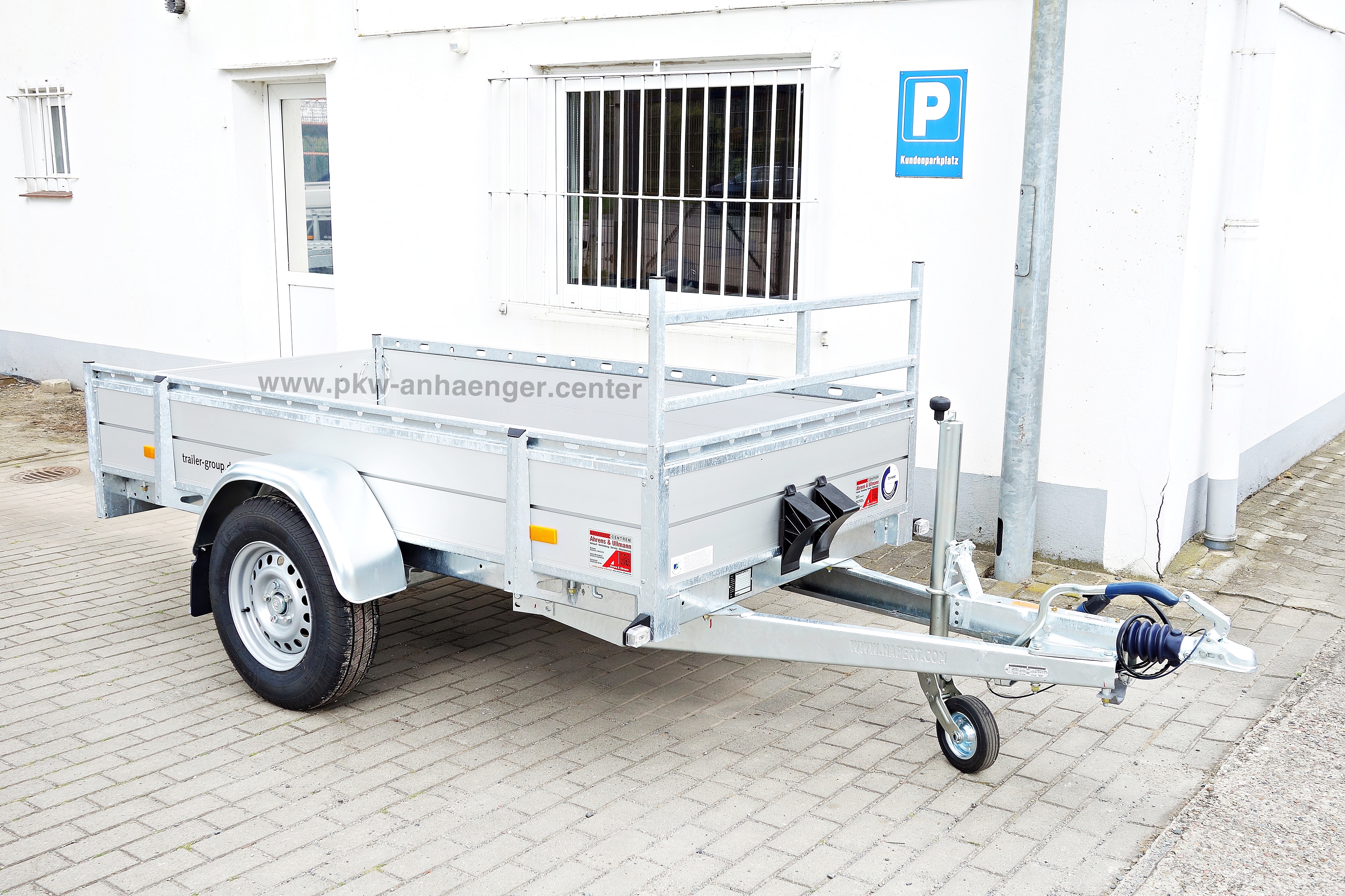 a-HA-1500-250x130x37-Alu-HGest-2 Hapert Aluanhänger 1350kg AZURE L1 Alu 250x130cm