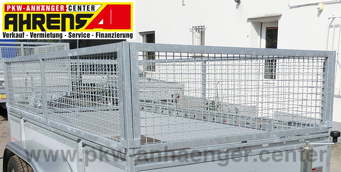 Wellgitteraufsatz-HA-AZURE-L2-1 Laubgitteraufsatz 300x150x55cm für Hapert AZURE L1 und L2