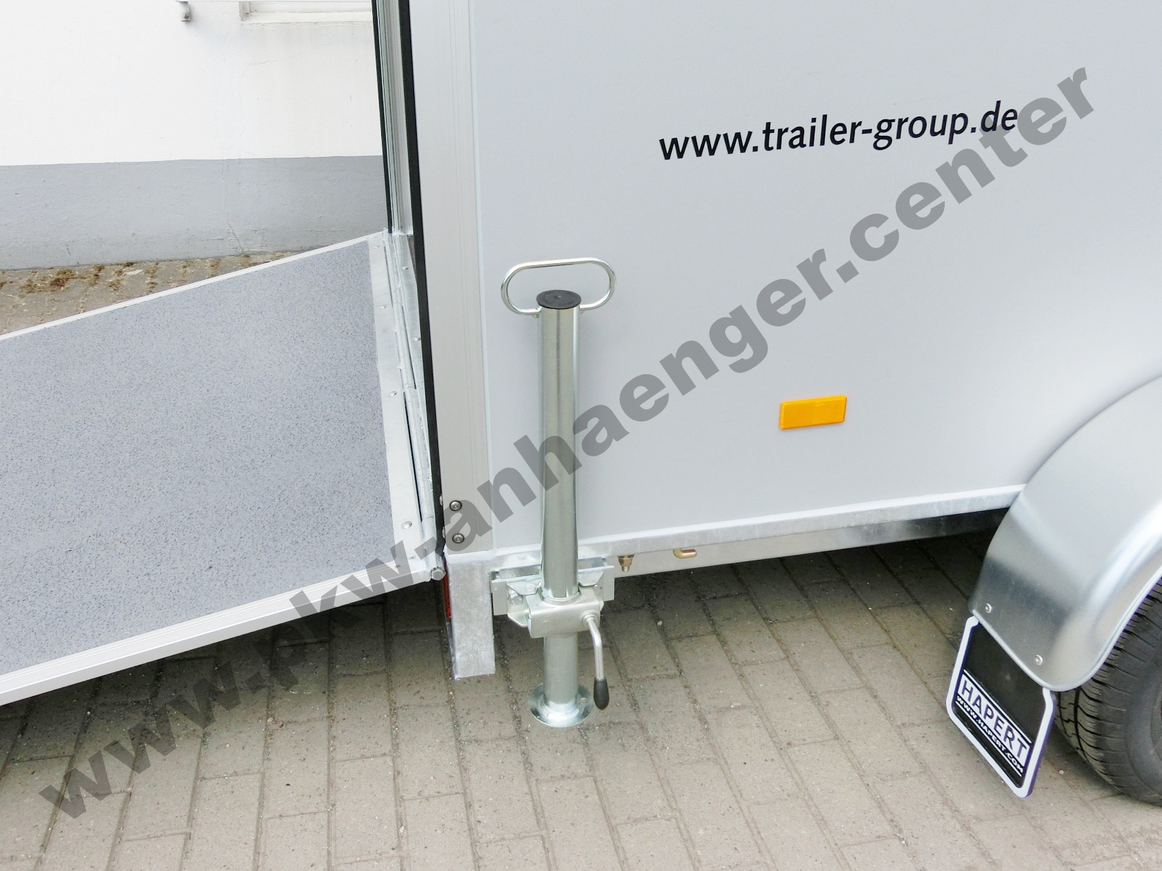 a-HA-Heckst-tzen-3 Heckstützensatz für Hapert Tieflader