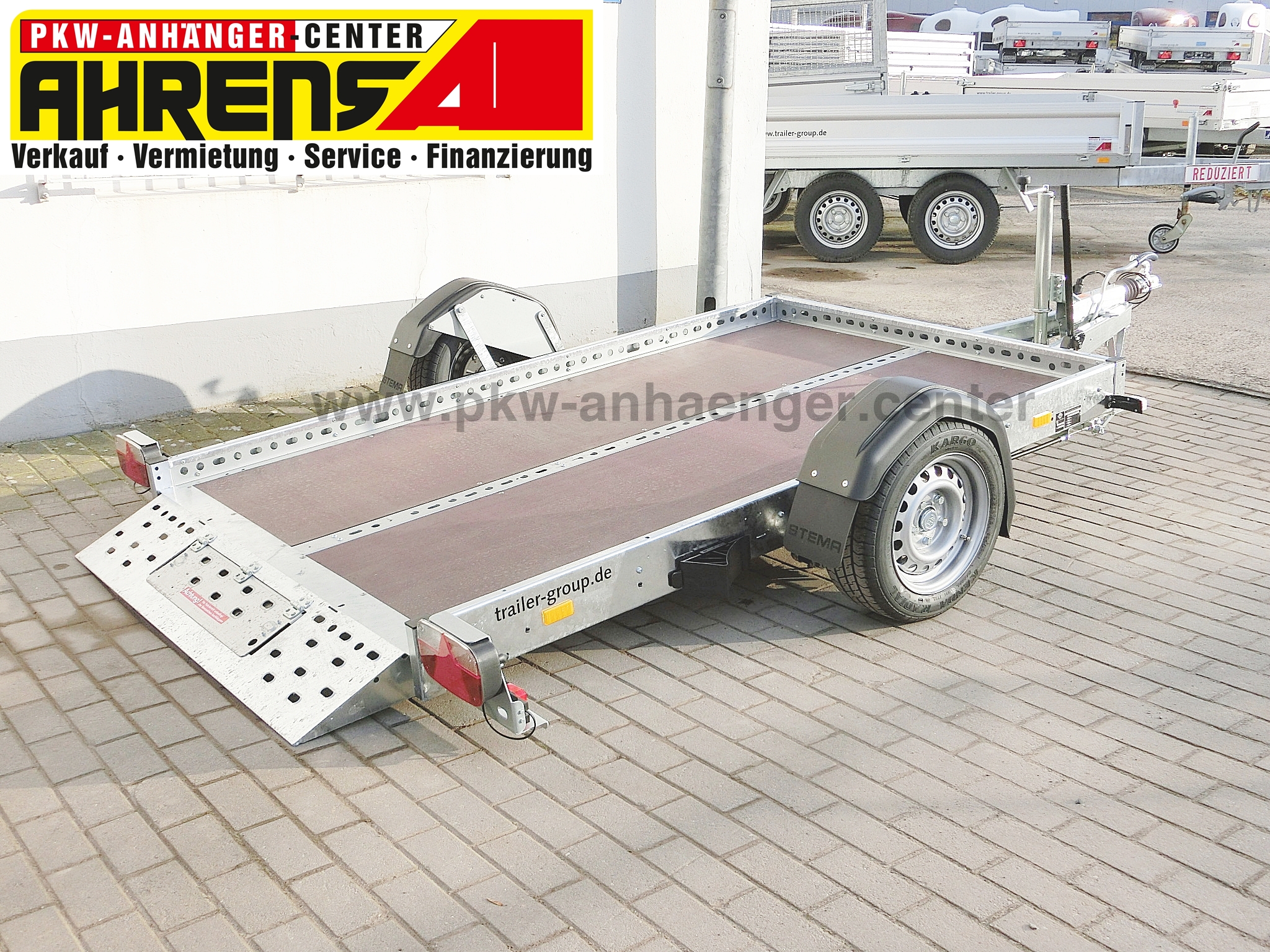 A-ST-1300-251x153-Absenker-13-wZjLsFYuibSU9M Absenkanhänger Stema WOM XT 1300kg 251x153cm