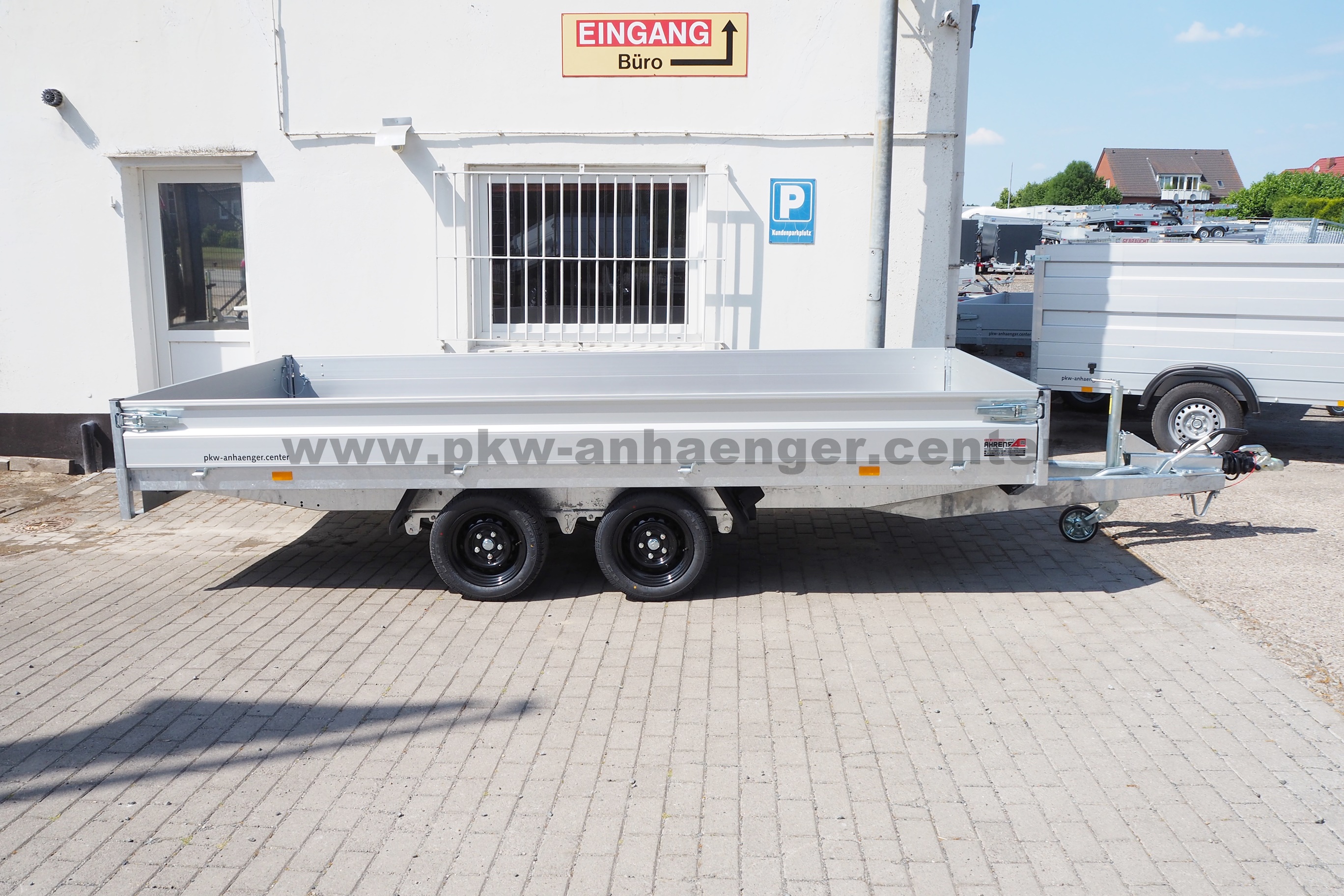 aHA-3500-405x200-Para-13Zoll-2 Hochlader HAPERT 3500kg 405x180cm AZURE H2 niedrig 13" Parabelfederung