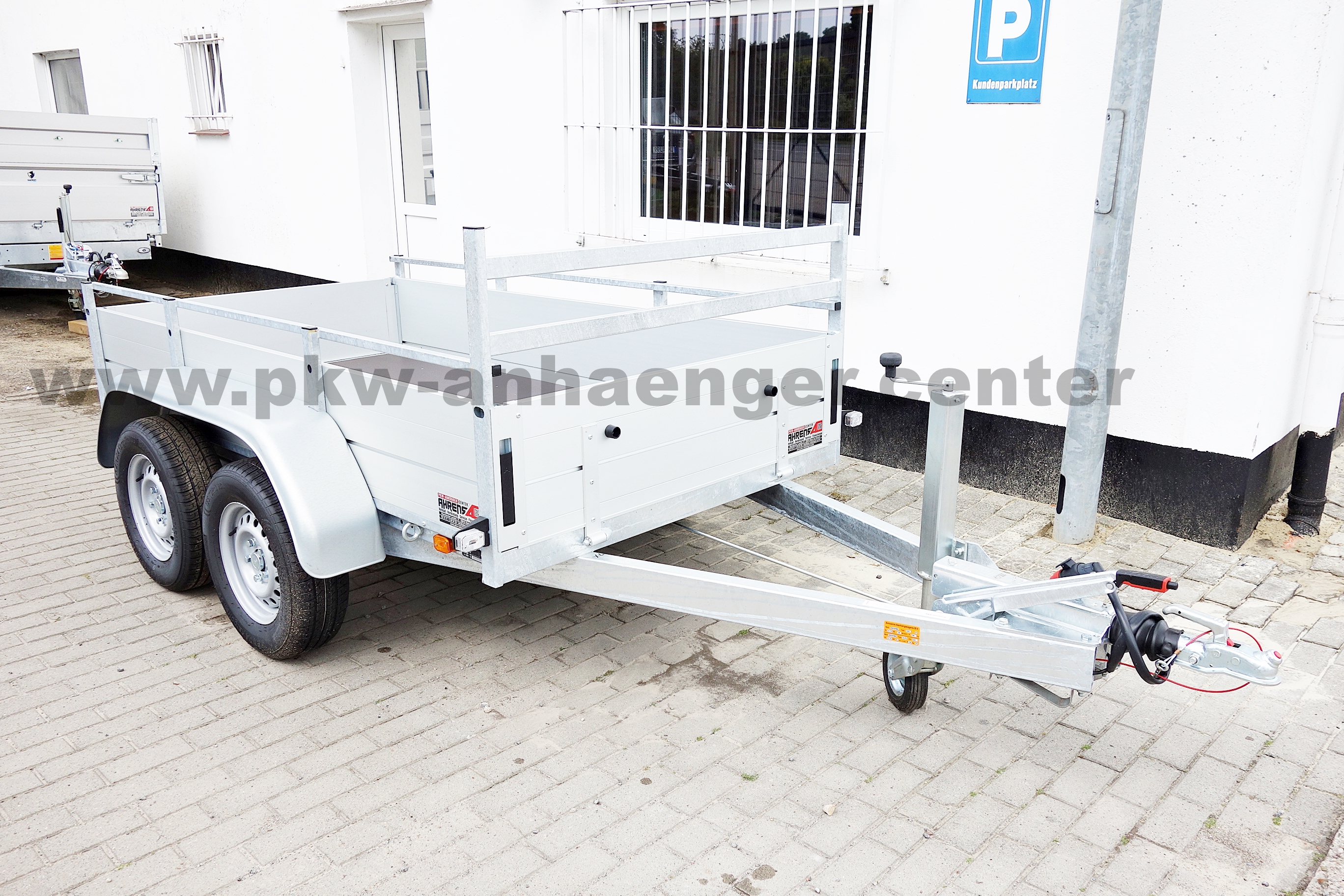 a-AN-2500-250x130x35-BSX-1 Anssems BSX 2500 251x130 Tandem Anhänger stabil