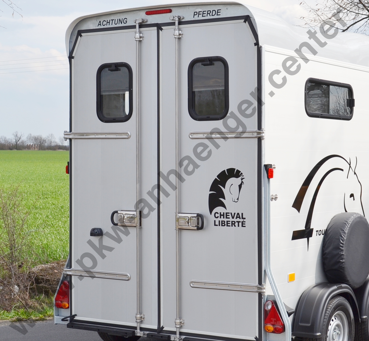 a-CH-2flg-T-r-Touring-Fenster 2flg Tür mit Fenstern als Zubehör für Cheval Liberte Touring Country und Jumping-New