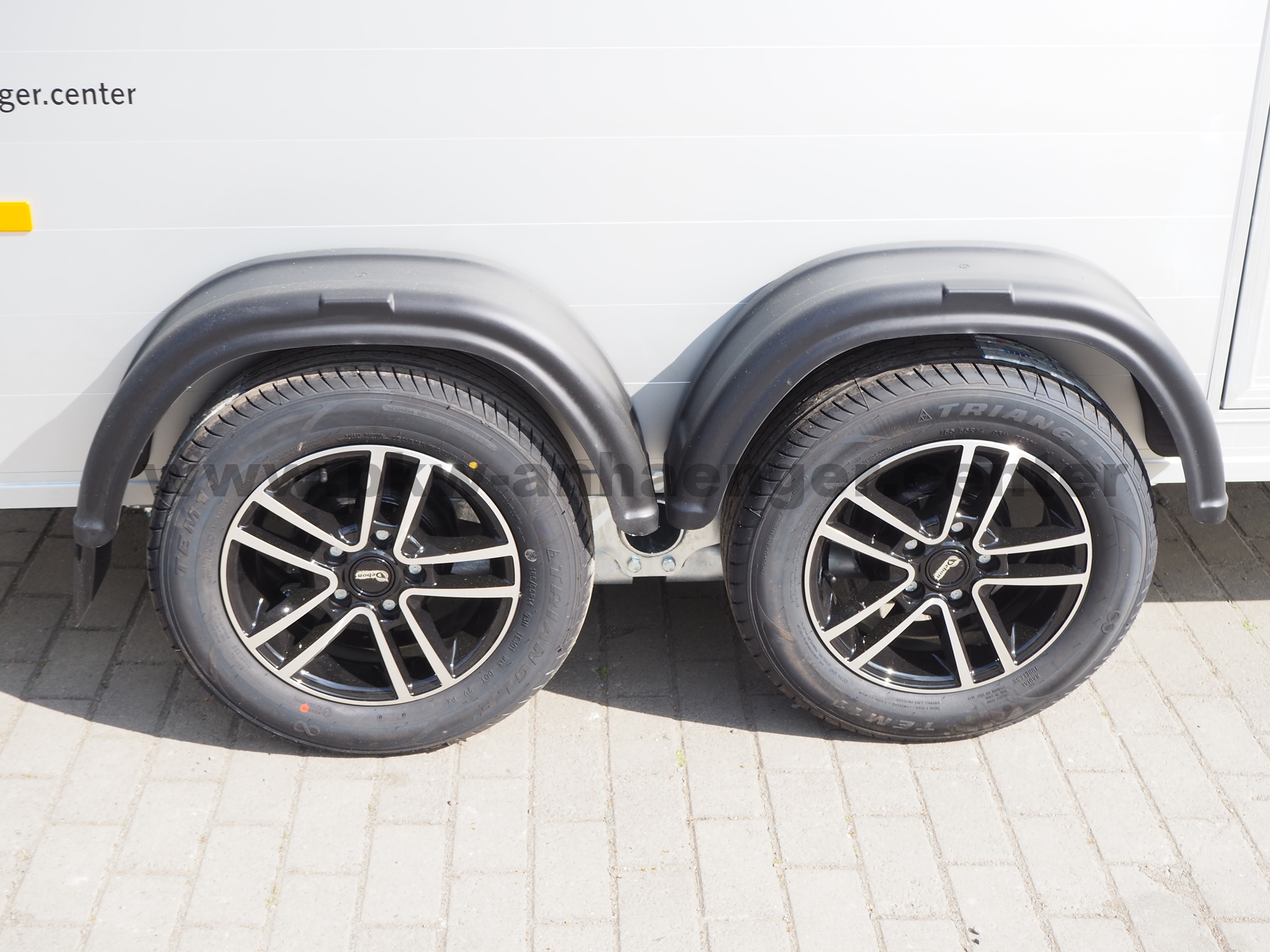 aCH-Alufelgen Alufelgen statt Stahlfelgen für Cheval Liberte Pferdeanhänger und Koffer