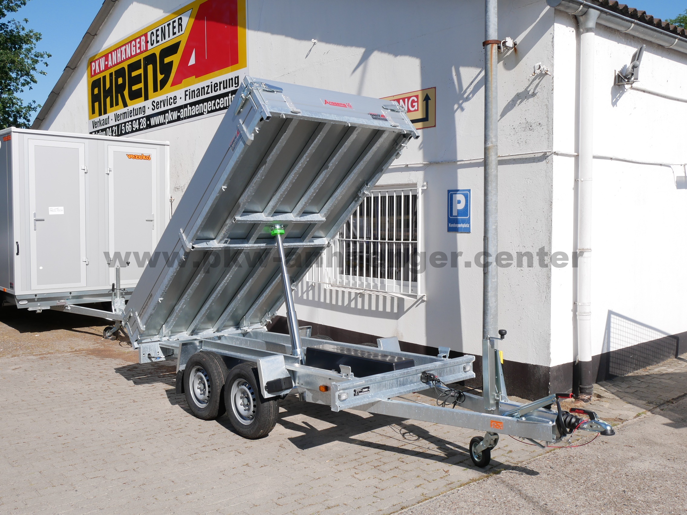 aKSX-E-2500-R-ckw-rtskipper-5 Anssems KSX-E 2500kg 305x153x30cm Rückwärtskipper E-Hydraulik