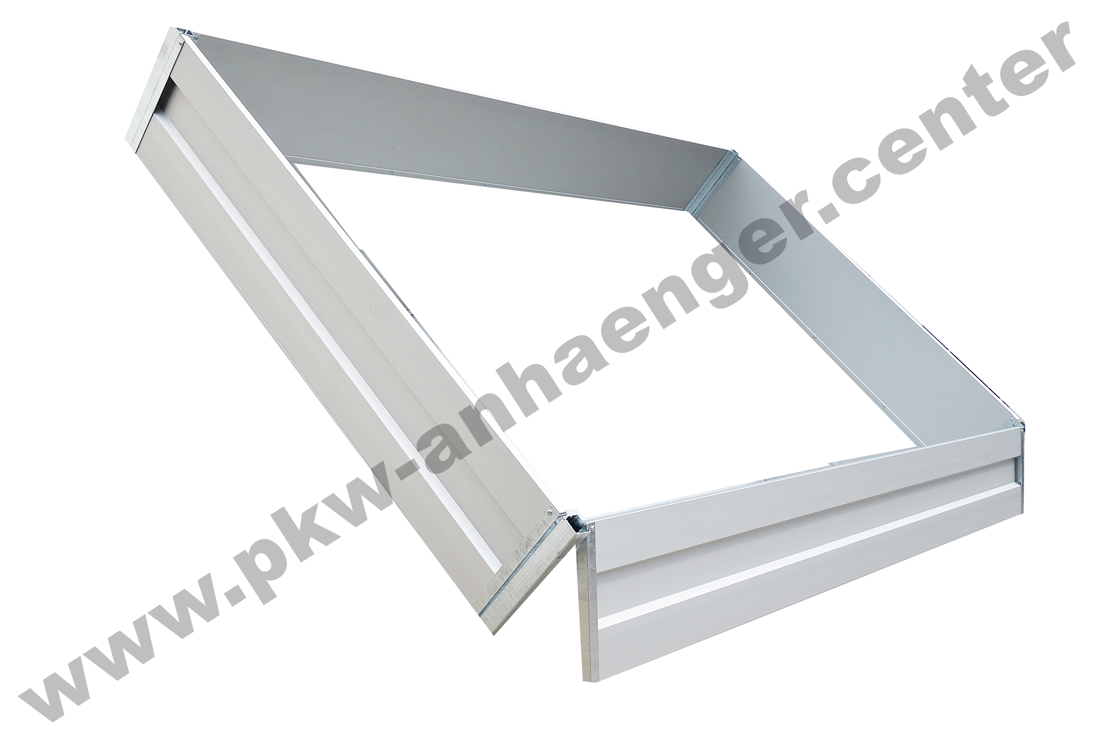 a-Aufsatz-35cm-3x1-8-1 Bordwandaufsatz 40cm Alu pendelbar für Hapert COBALT und AZURE 260x150cm