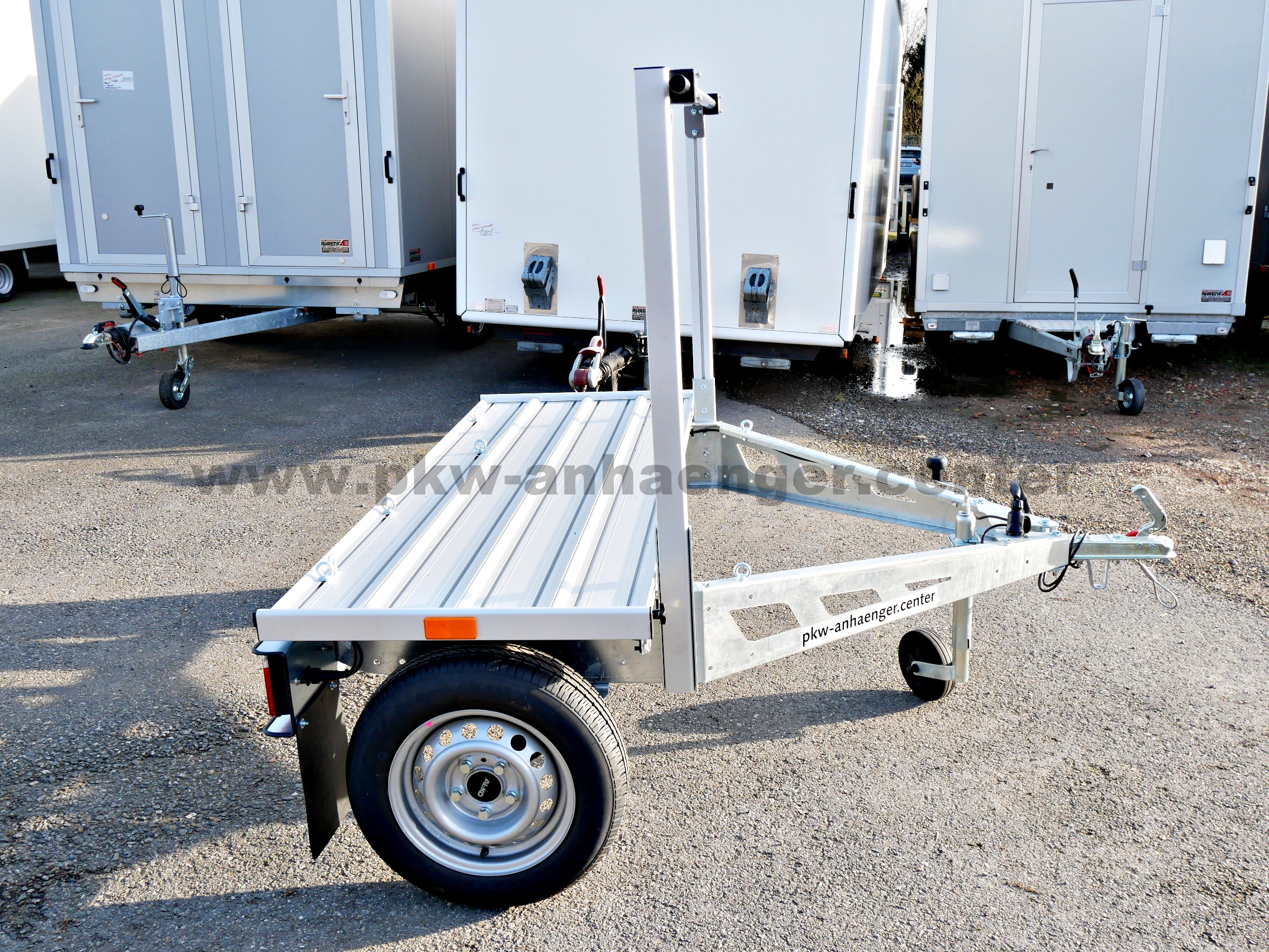 aTraigo-500-Wohnmobil-Anh-nger-Fahhrad-Roller-2 TRAIGO500 500kg 72x190cm Fahrradanhänger Motorradanhänger Rolleranhänger Wohnmobil