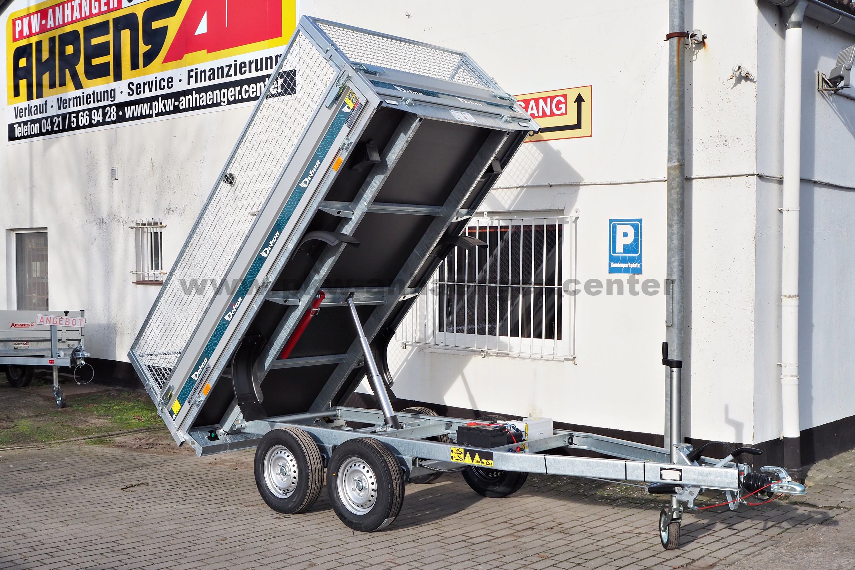 aCH-PW1-2-Gitteraufsatz-4 CHEVAL LIBERTE PW1.2LUX 300x155x85cm Gitteraufsatz Rückwärtskipper